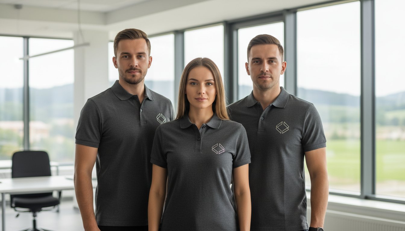 Koszulki polo z logo firmy: Jak ubrać zespół profesjonalnie w 2026 roku?
