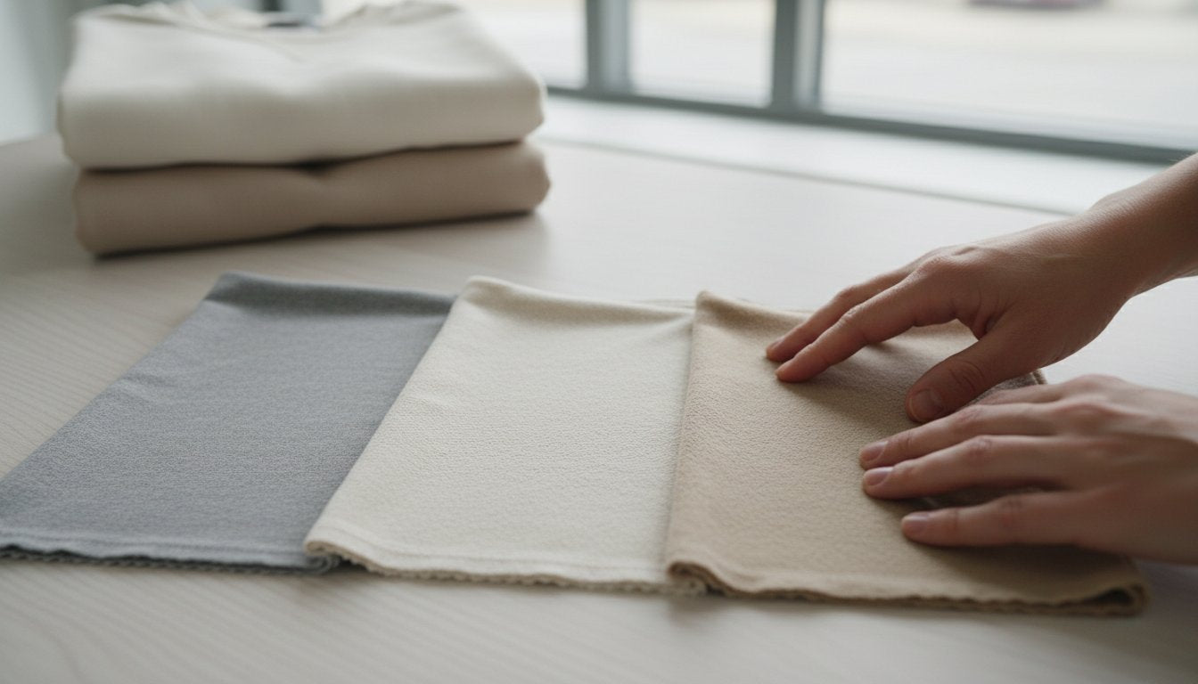 Jaki materiał na bluzy z nadrukiem? Kompleksowy przewodnik po wyborze dzianiny (2026)