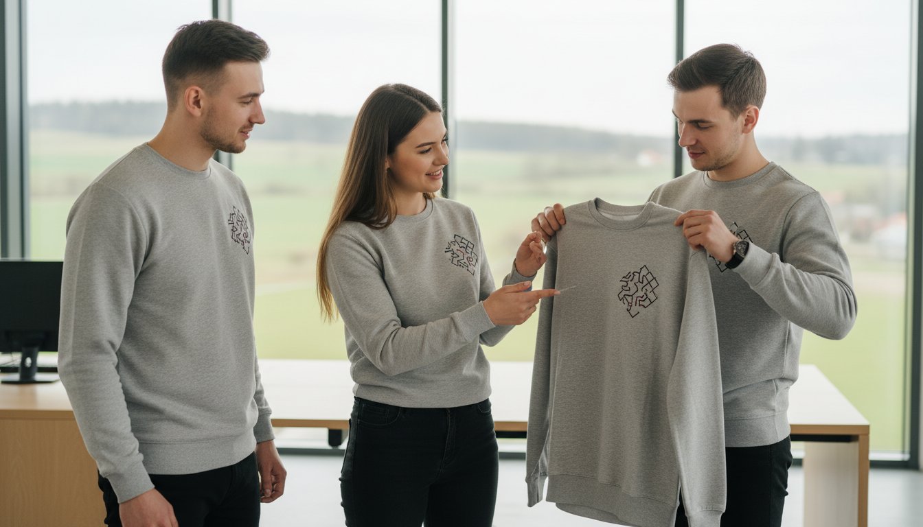Personalizowane bluzy dla zespołów: Jak stworzyć merch, który buduje tożsamość marki w 2026 roku?