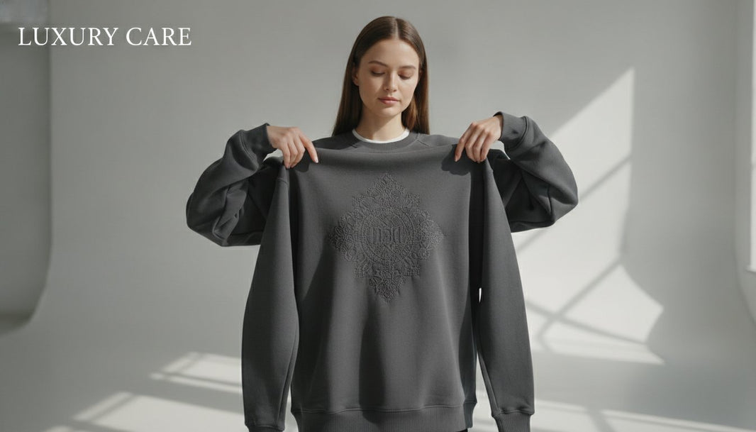 Jak prać bluzy z haftem komputerowym? Kompletny poradnik pielęgnacji odzieży premium