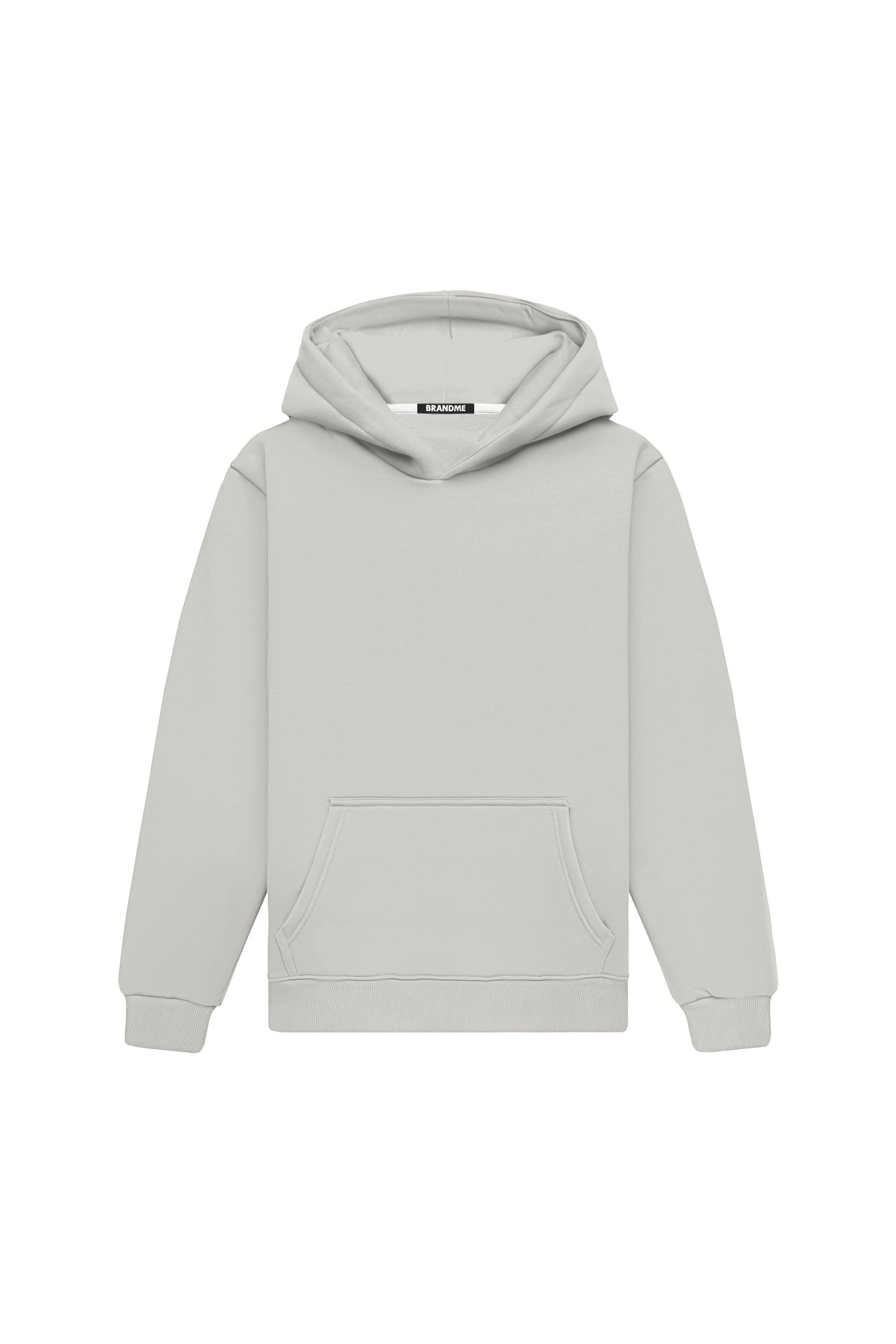 Bluza z kapturem hoodie Regular Light Loop Cream made in Poland with quality certified fabric
