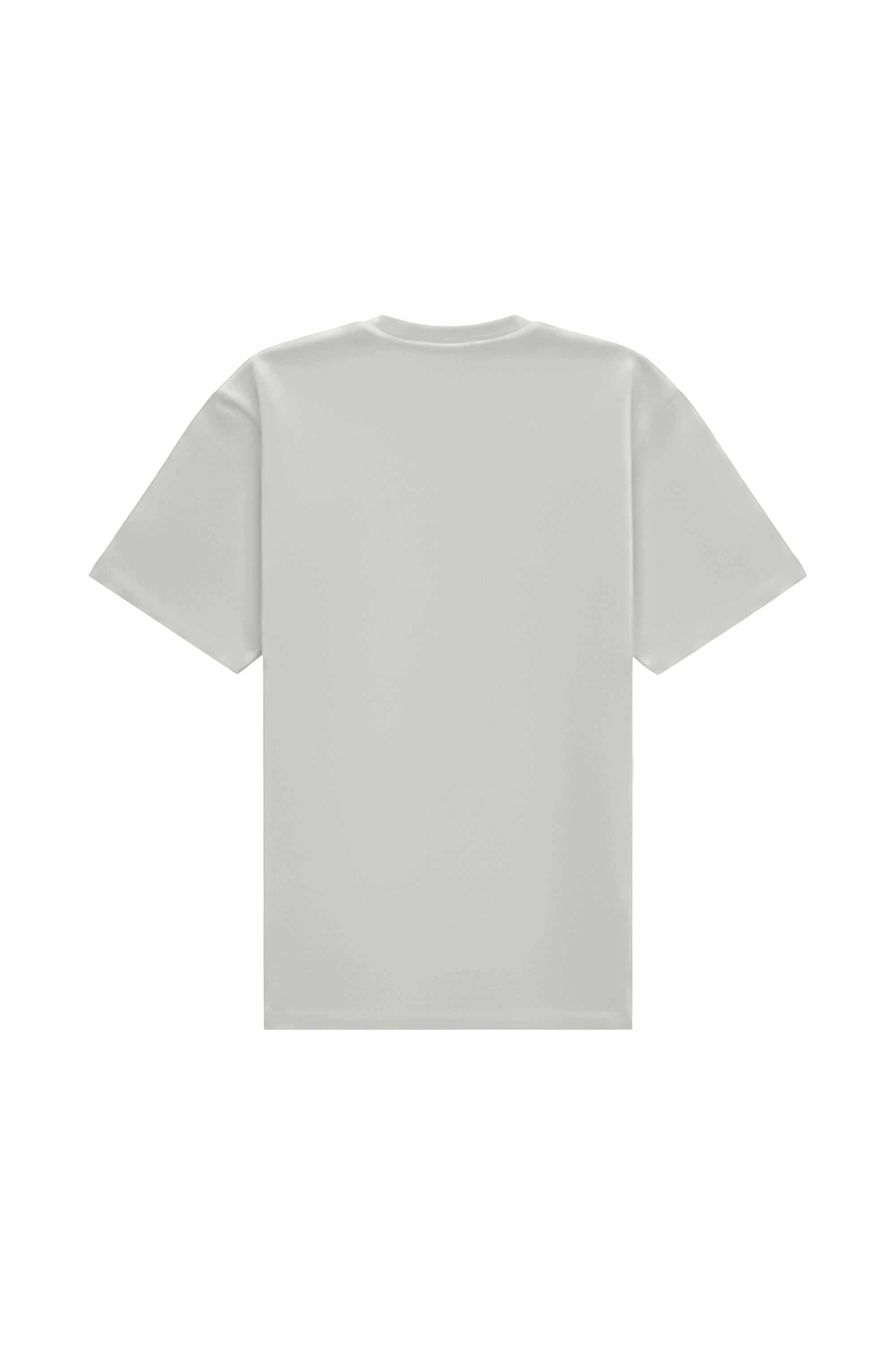 Oversize cream T-shirt made in Poland, certified fabric ideal for printing and embroidery