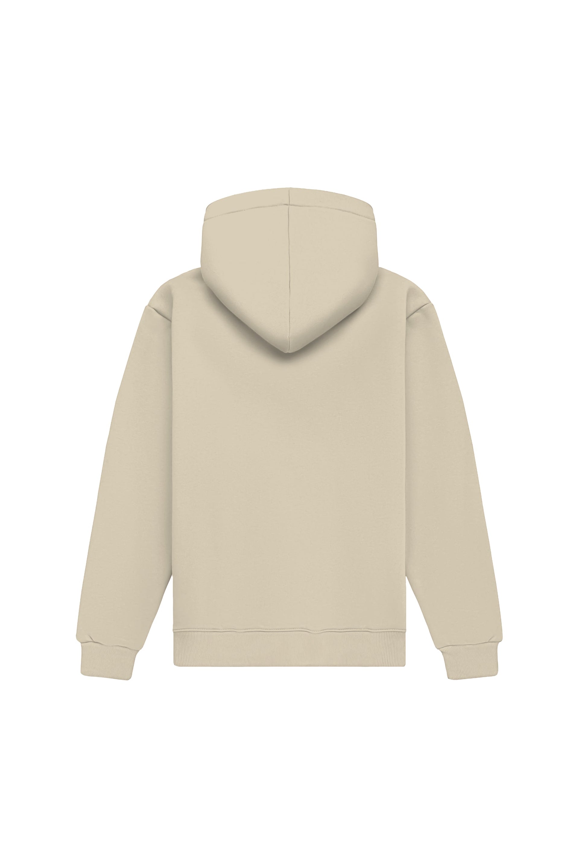 Bluza z kapturem regularna w kolorze light loop stone, certyfikowana i wyprodukowana w Polsce