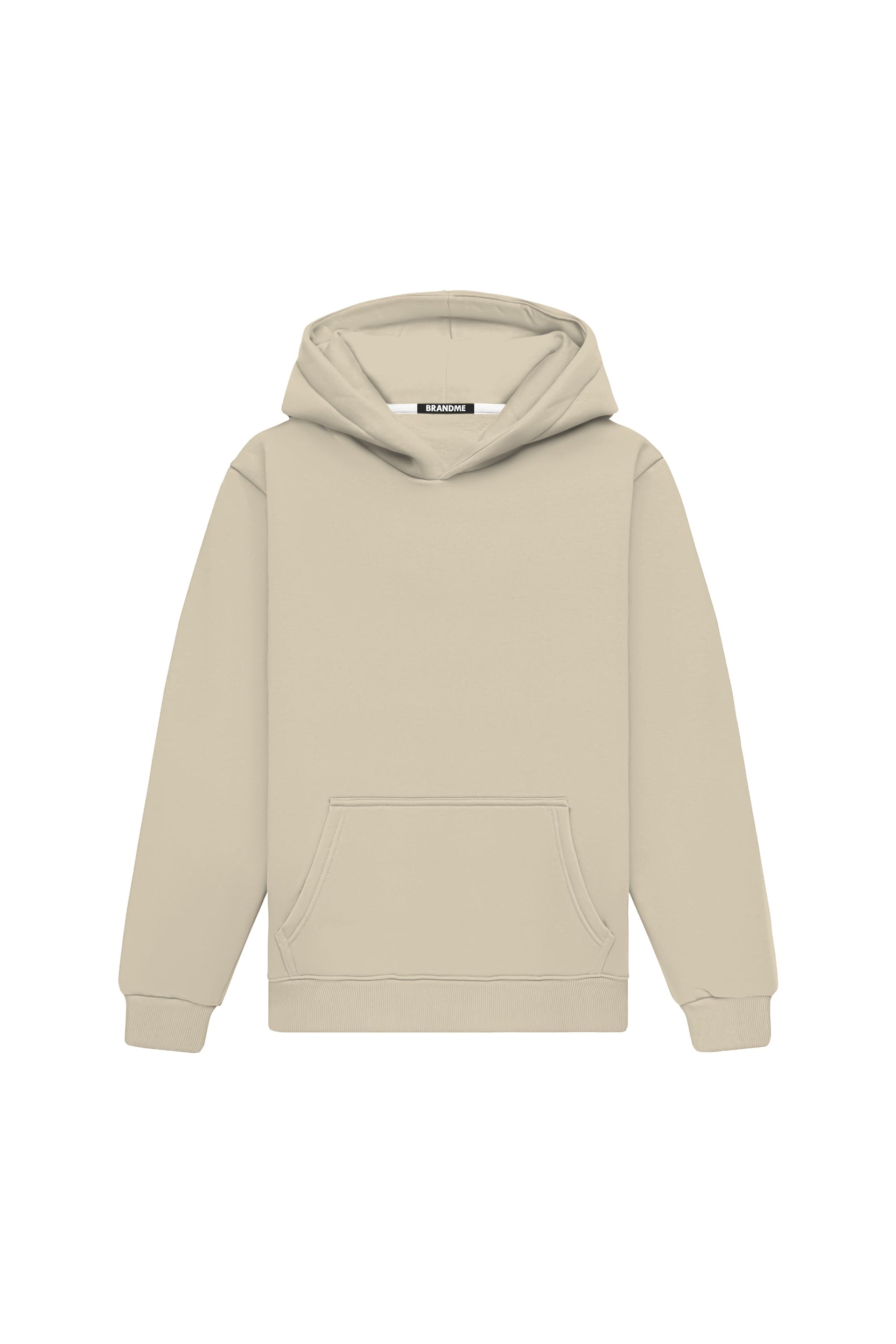 Bluza z kapturem regular light loop stone wyprodukowana w Polsce, wysokiej jakości dzianina z certyfikatami, idealna pod nadruk