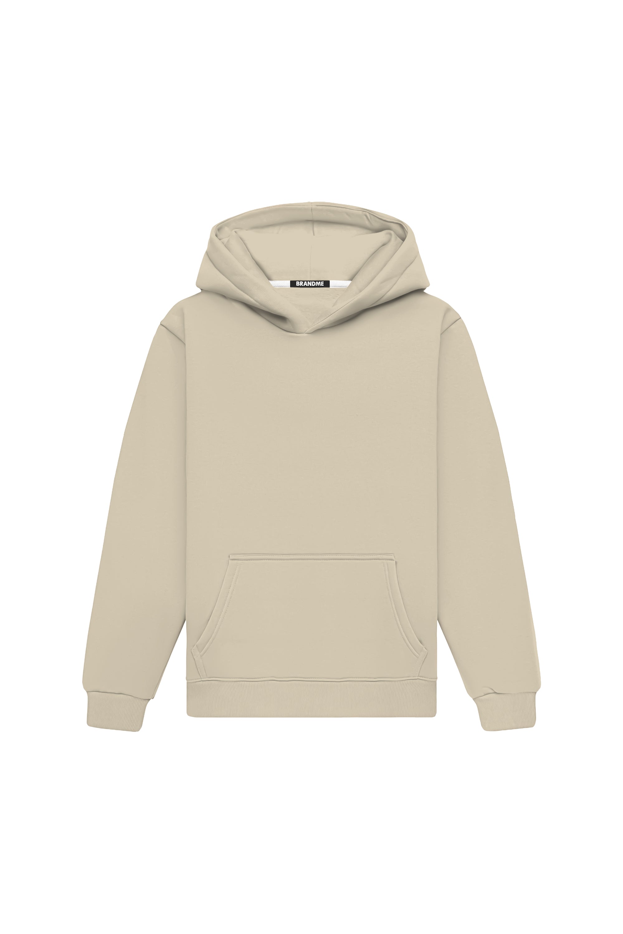 Bluza z kapturem regular light loop stone wyprodukowana w Polsce, wysokiej jakości dzianina z certyfikatami, idealna pod nadruk