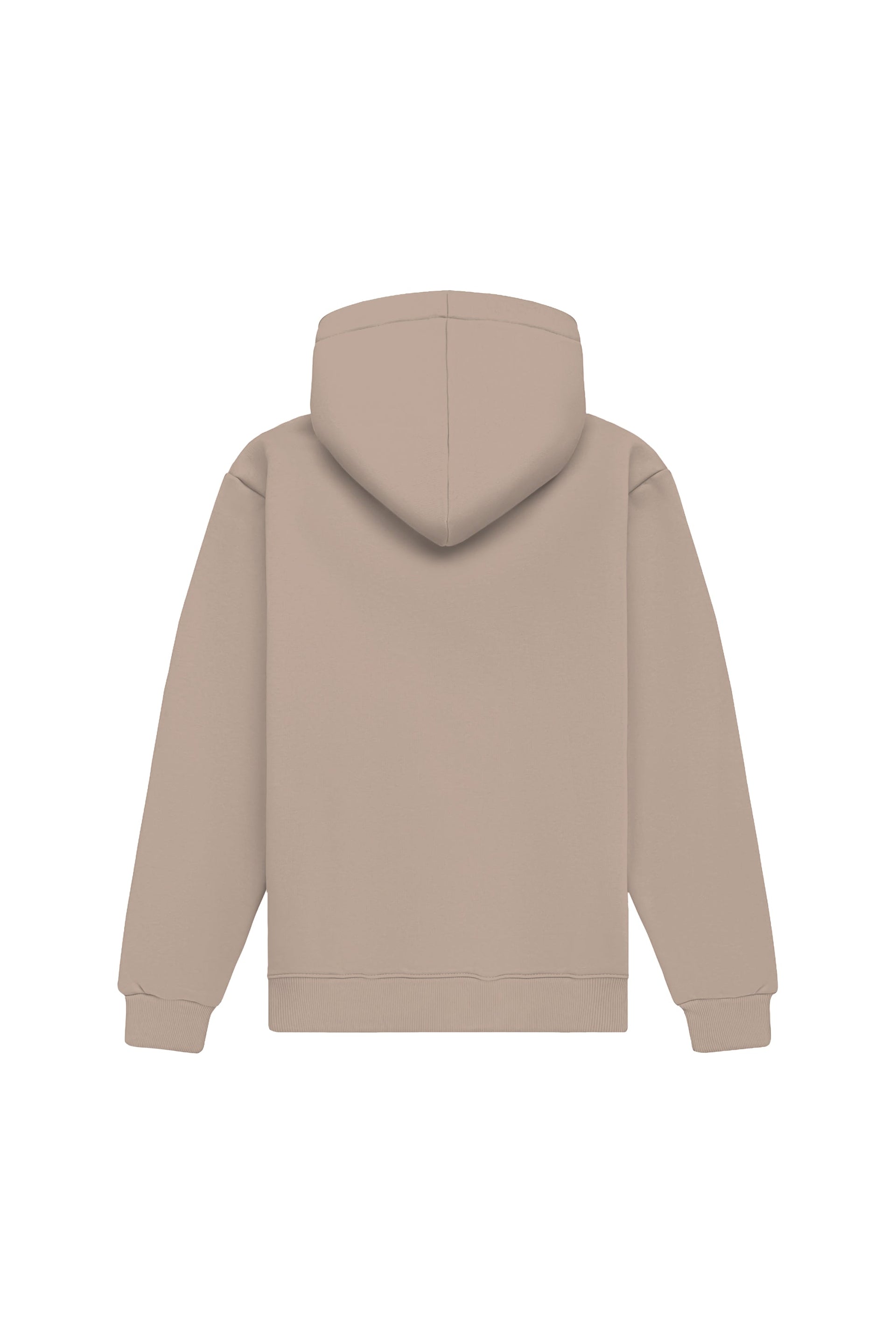 Bluza z kapturem Regular Light Loop w kolorze cool stone, polska produkcja, wysokiej jakości dzianina, idealna do nadruków