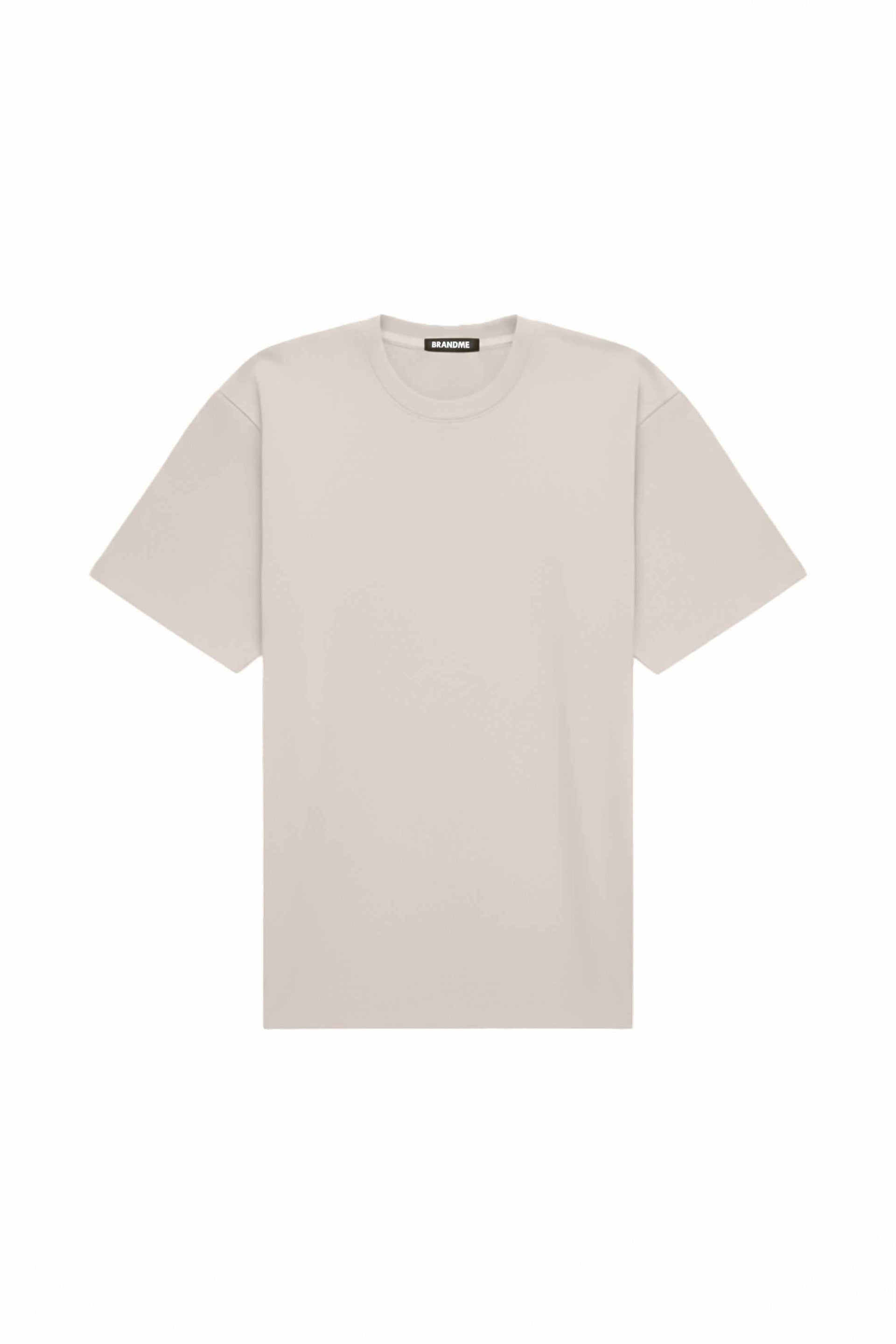 Oversize T-shirt STRETCH COOL STONE made in Poland, certified fabric, ideal for printing and embroidery