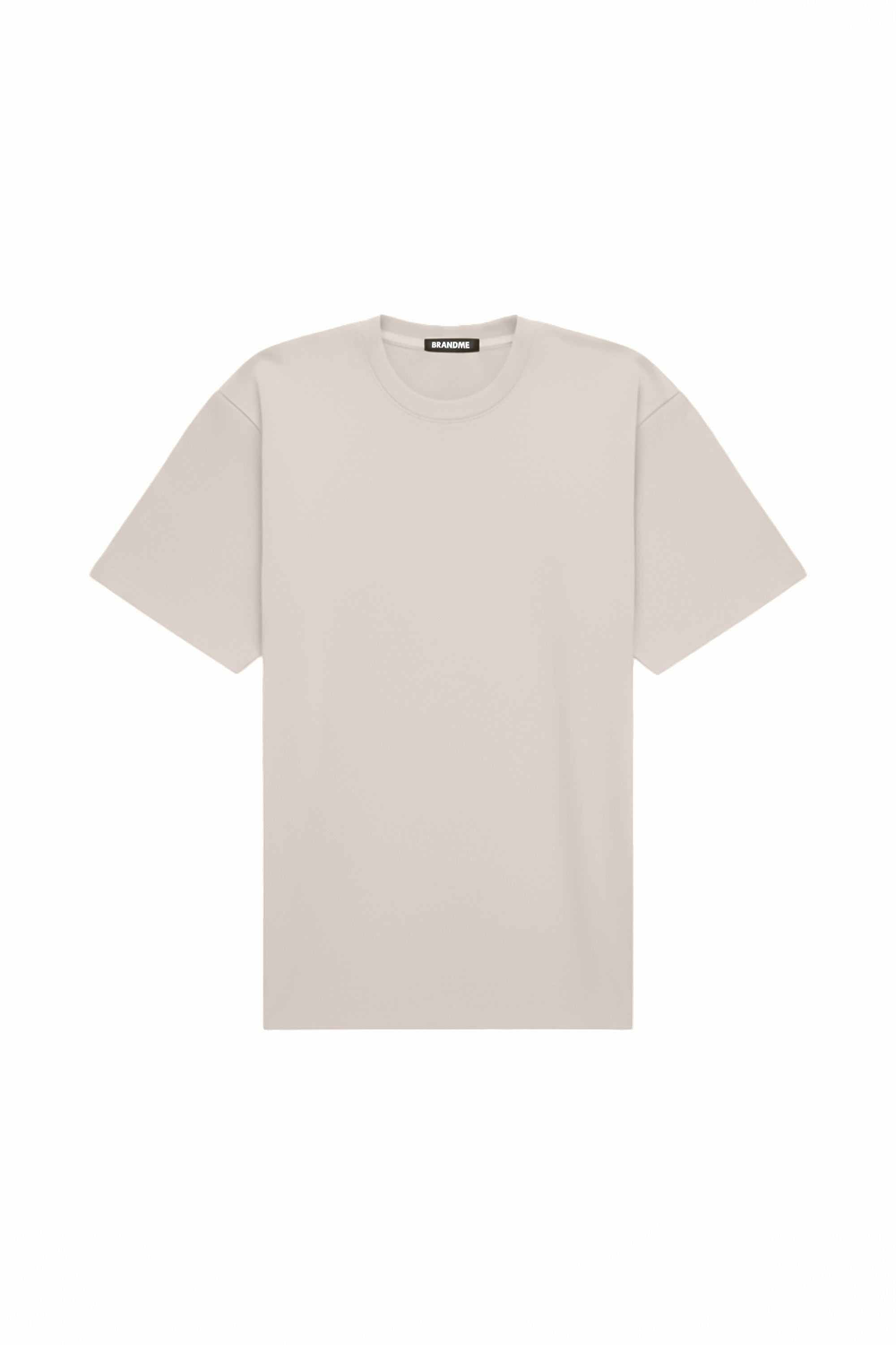Oversize T-shirt STRETCH COOL STONE made in Poland, certified fabric, ideal for printing and embroidery