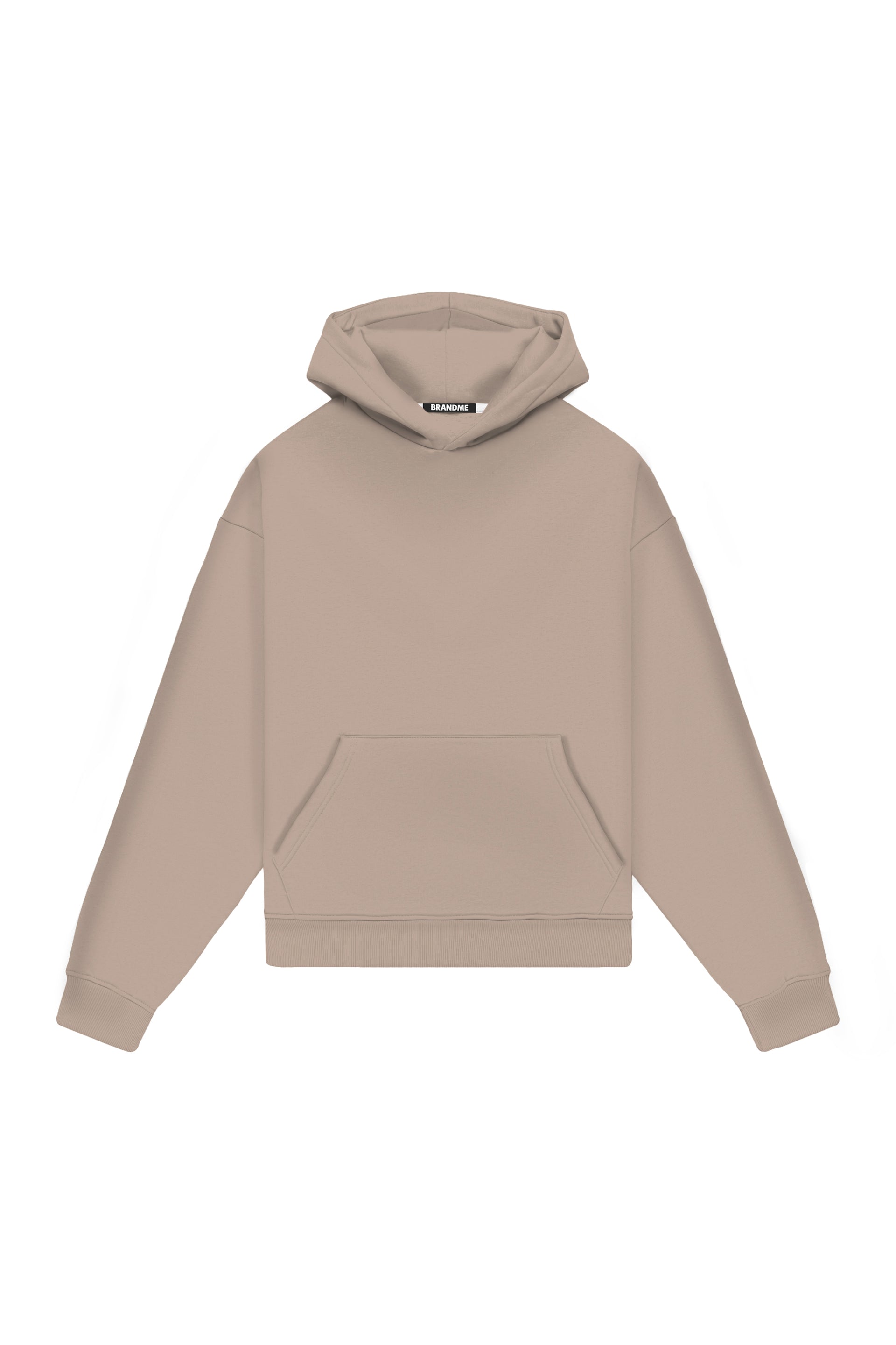 Hoodie Oversize LIGHT LOOP COOL STONE