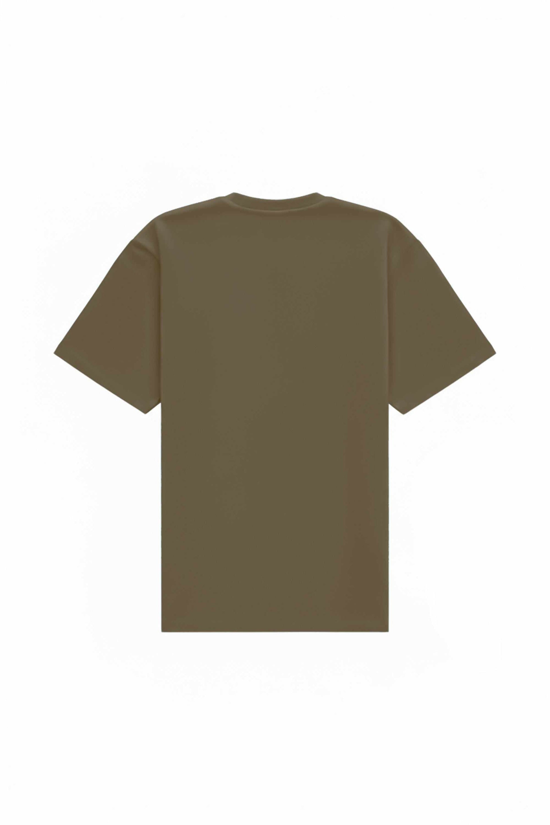 T-shirt oversize stretch cappuccino in certified quality fabric ideal for printing and embroidery