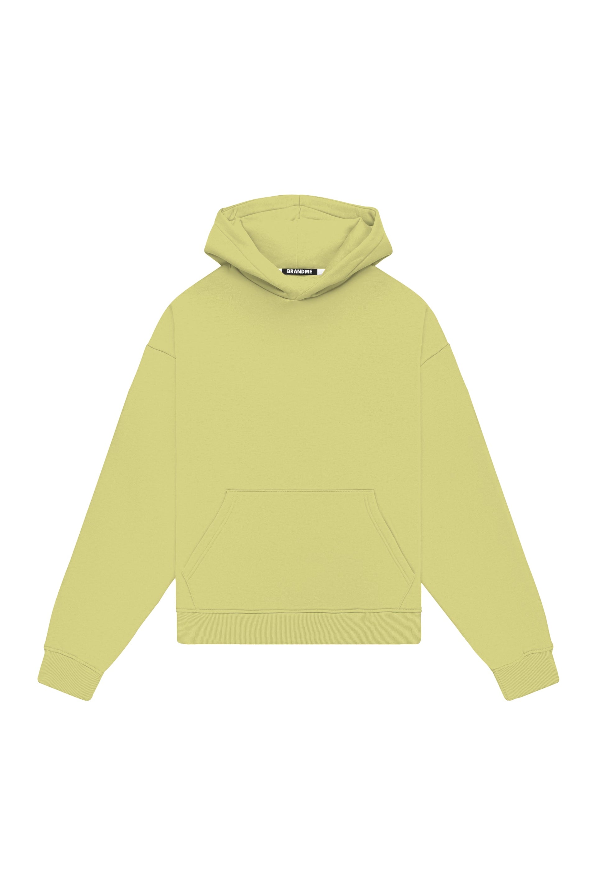 Bluza z kapturem regular light loop banana wyprodukowana w Polsce idealna pod nadruk
