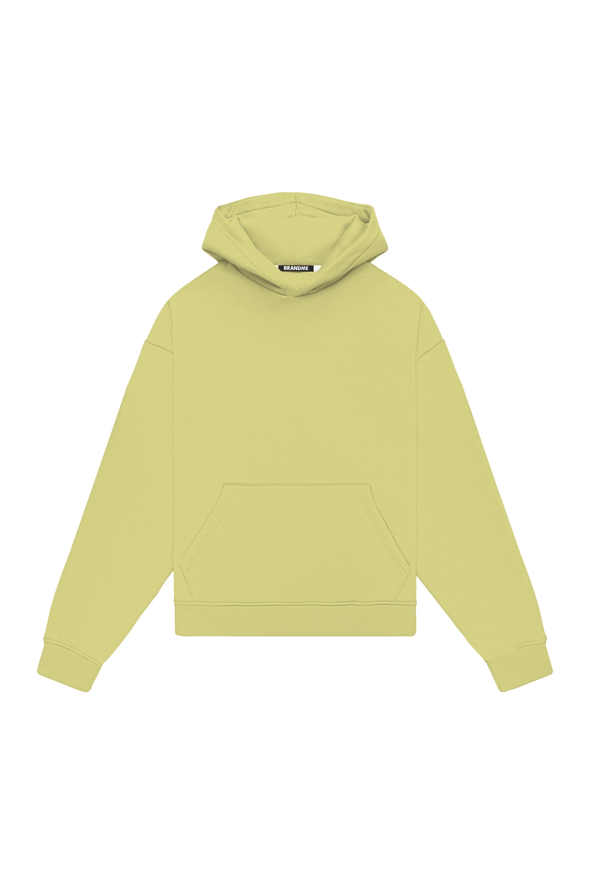 Bluza z kapturem regular light loop banana wyprodukowana w Polsce idealna pod nadruk