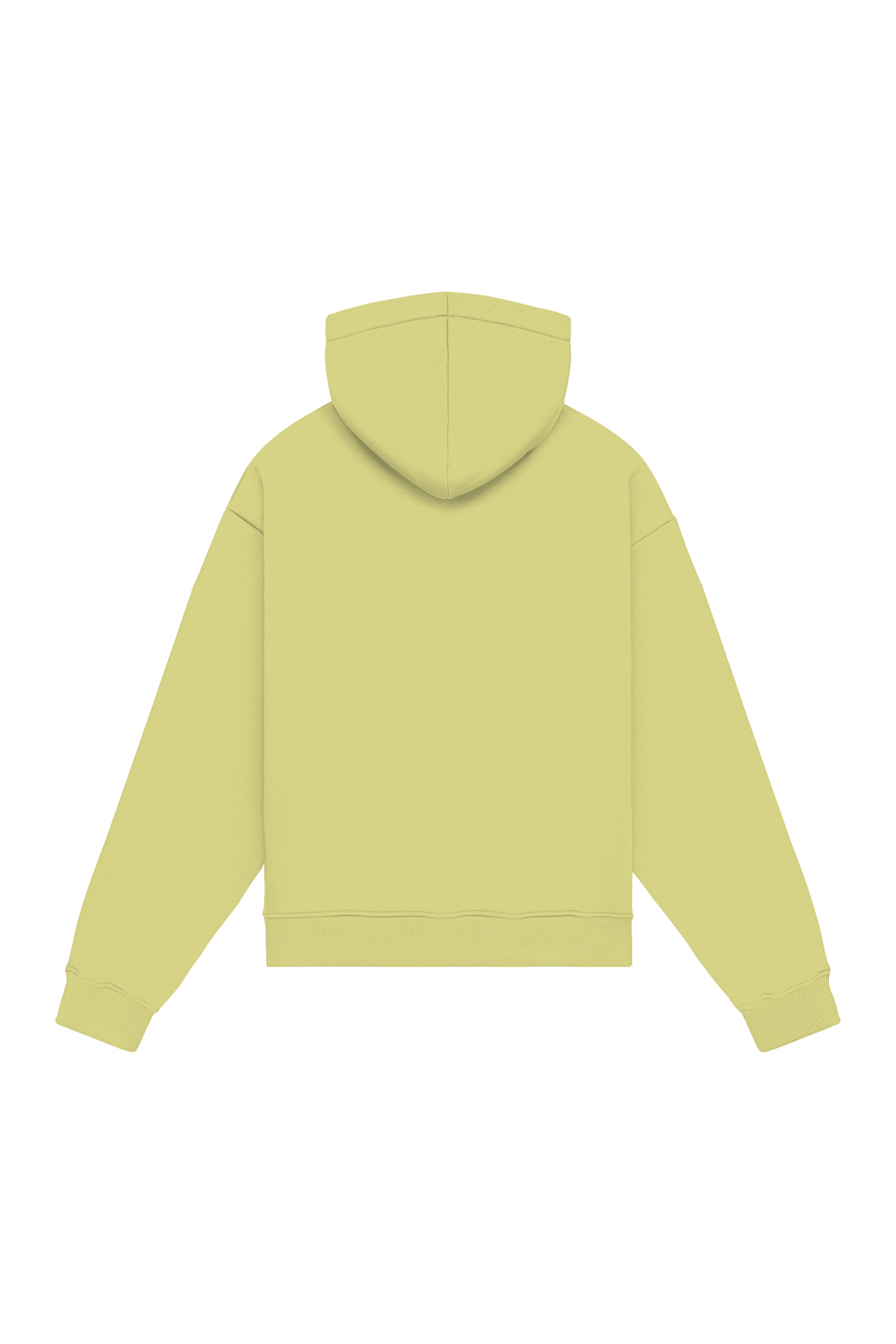 Bluza z kapturem regular light loop banana wyprodukowana w Polsce, idealna pod nadruki, wysokiej jakości dzianina