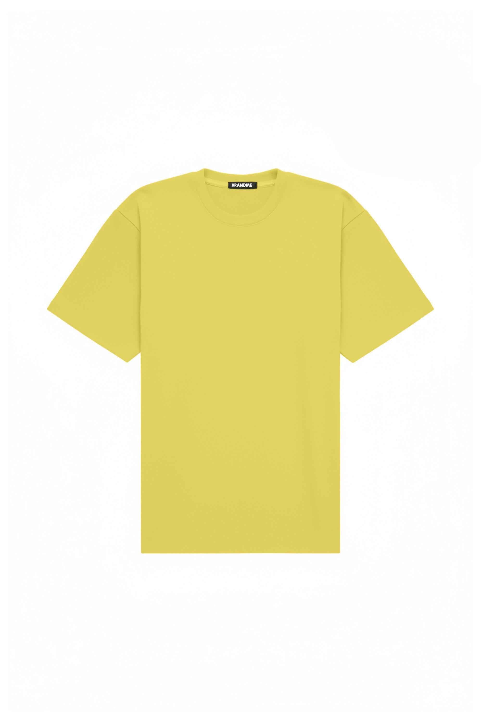 Oversize T-shirt STRETCH LEMON R made in Poland, quality certified fabric, ideal for printing methods