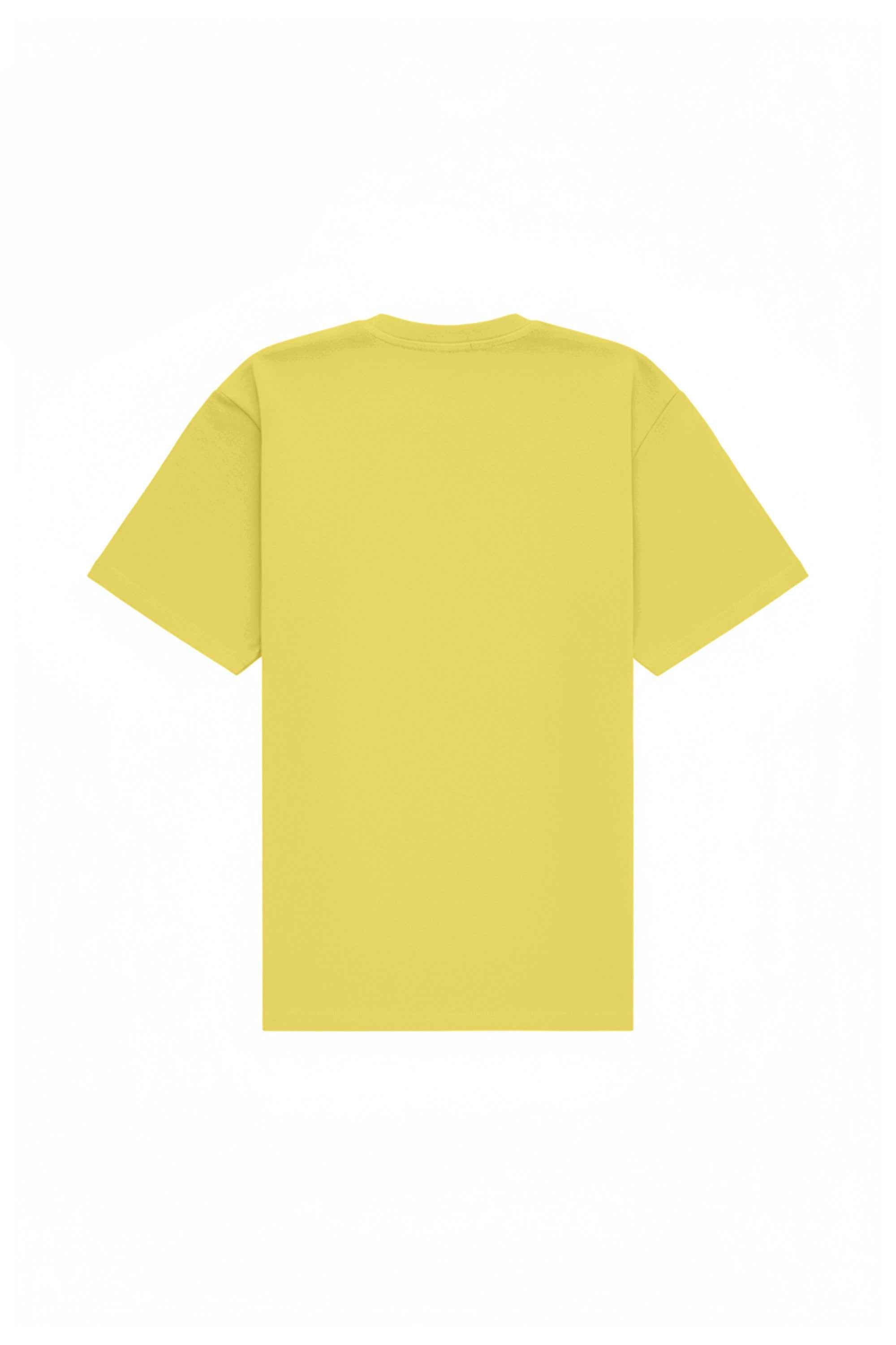 T-shirt oversize STRETCH LEMON R made in Poland, certified fabric, ideal for prints and embroidery