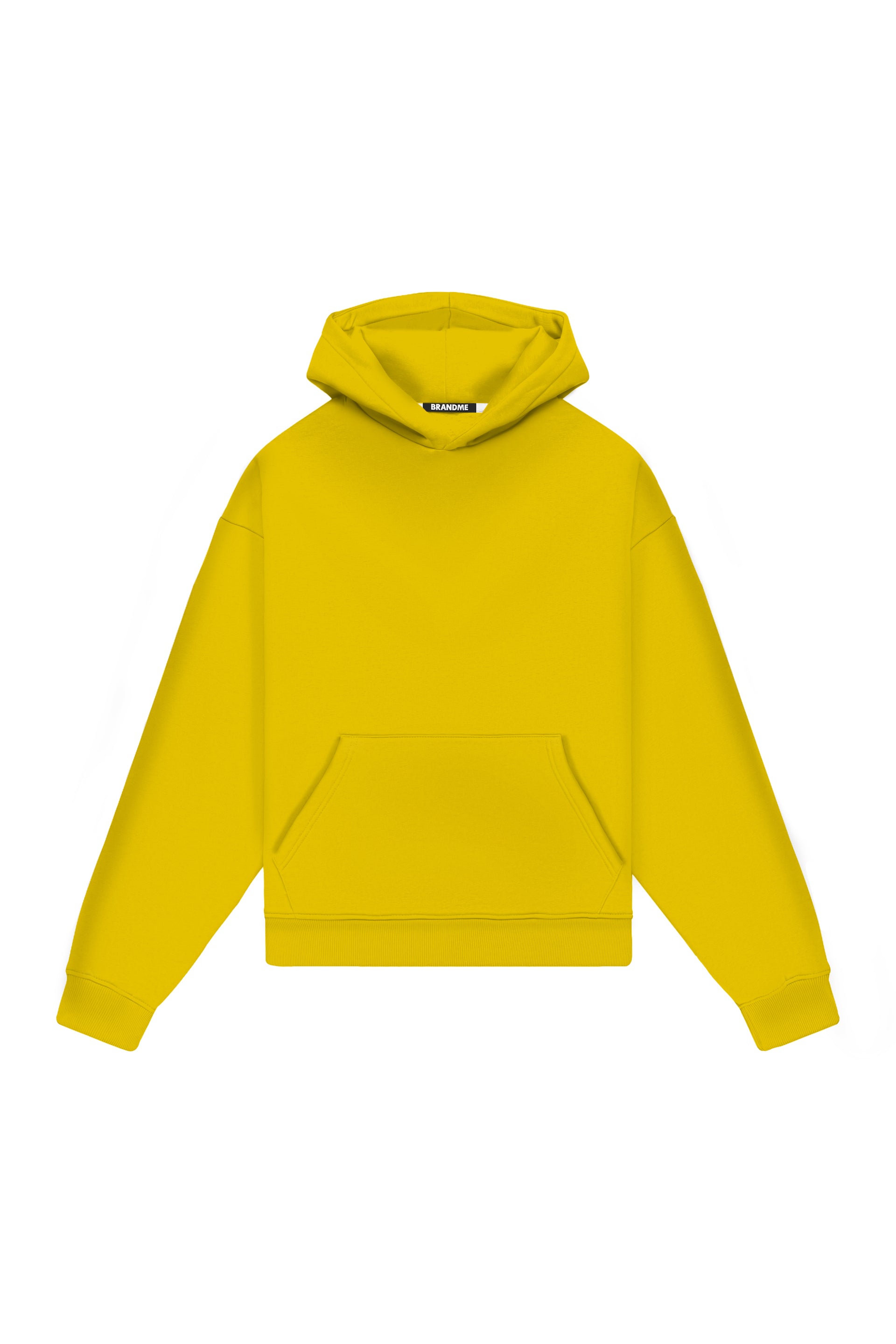 Hoodie Oversize LIGHT LOOP YELLOW