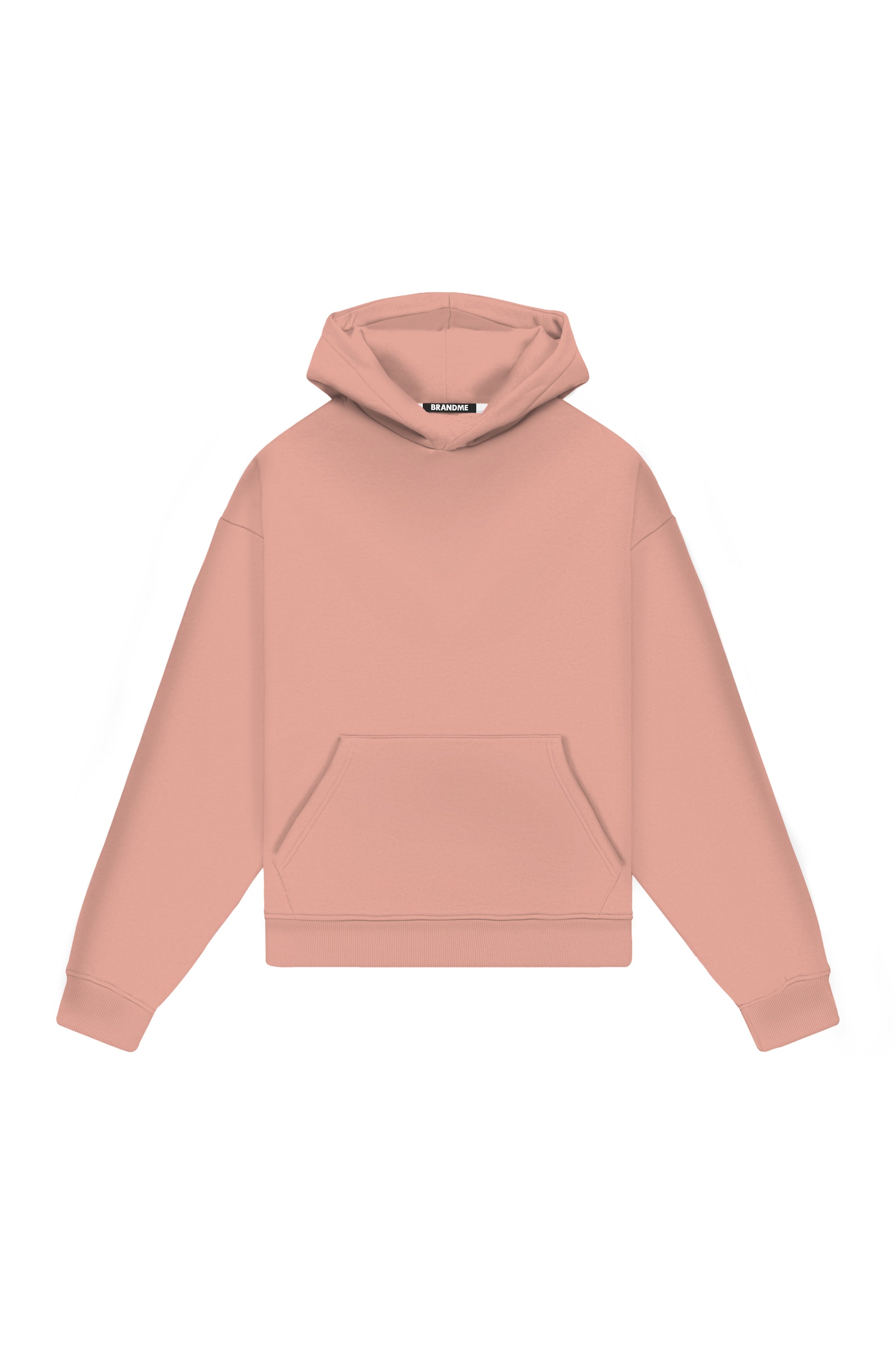 Hoodie Oversize LIGHT LOOP SALMON