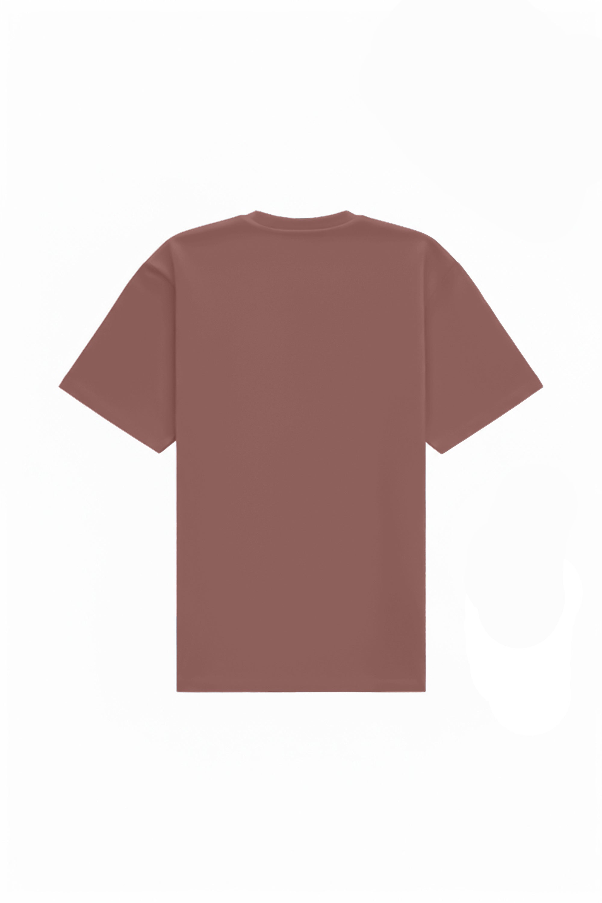 Oversize pink stretch powder T-shirt made in Poland ideal for printing and embroidery
