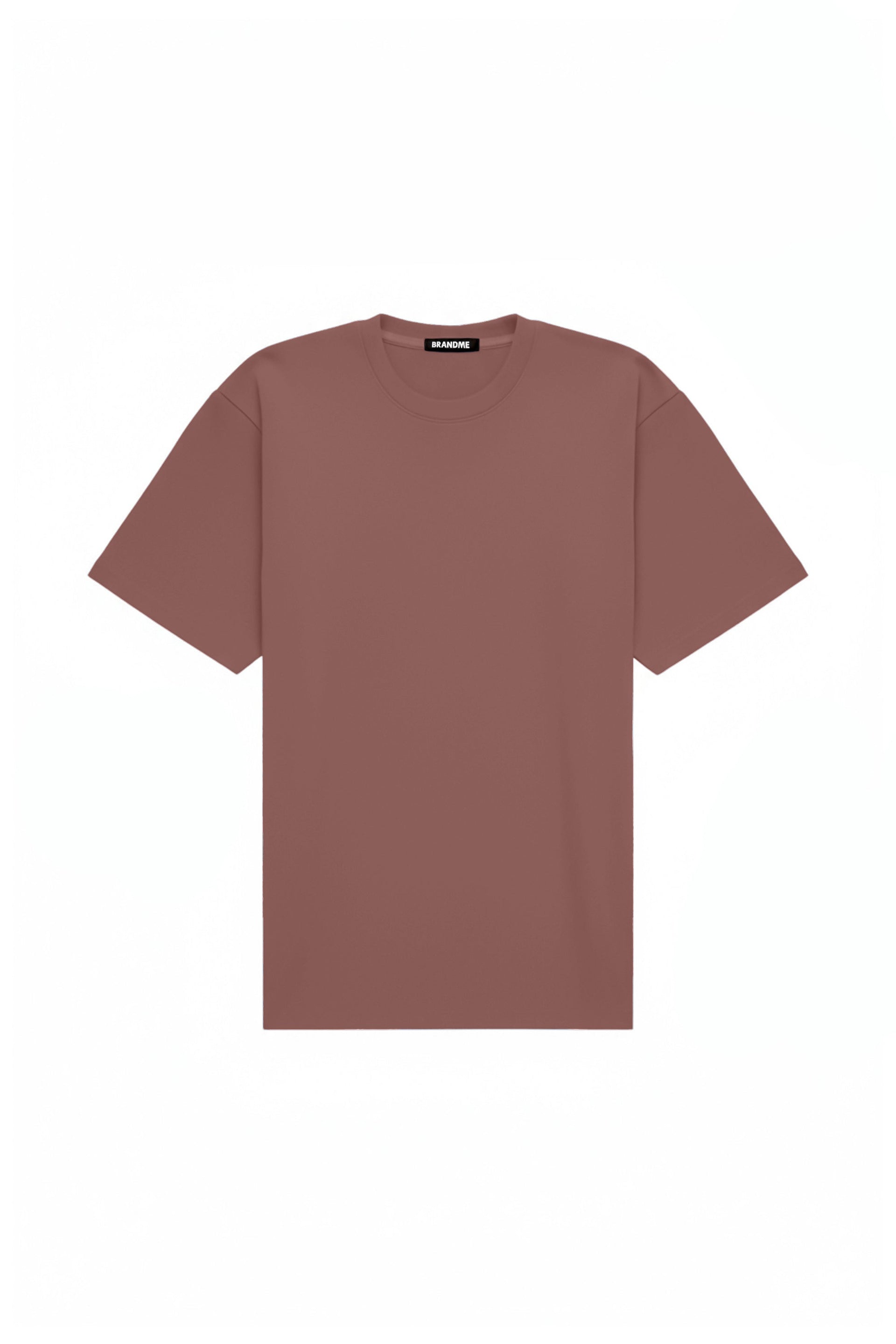 Oversize pink T-shirt made in Poland, ideal for printing and embroidery
