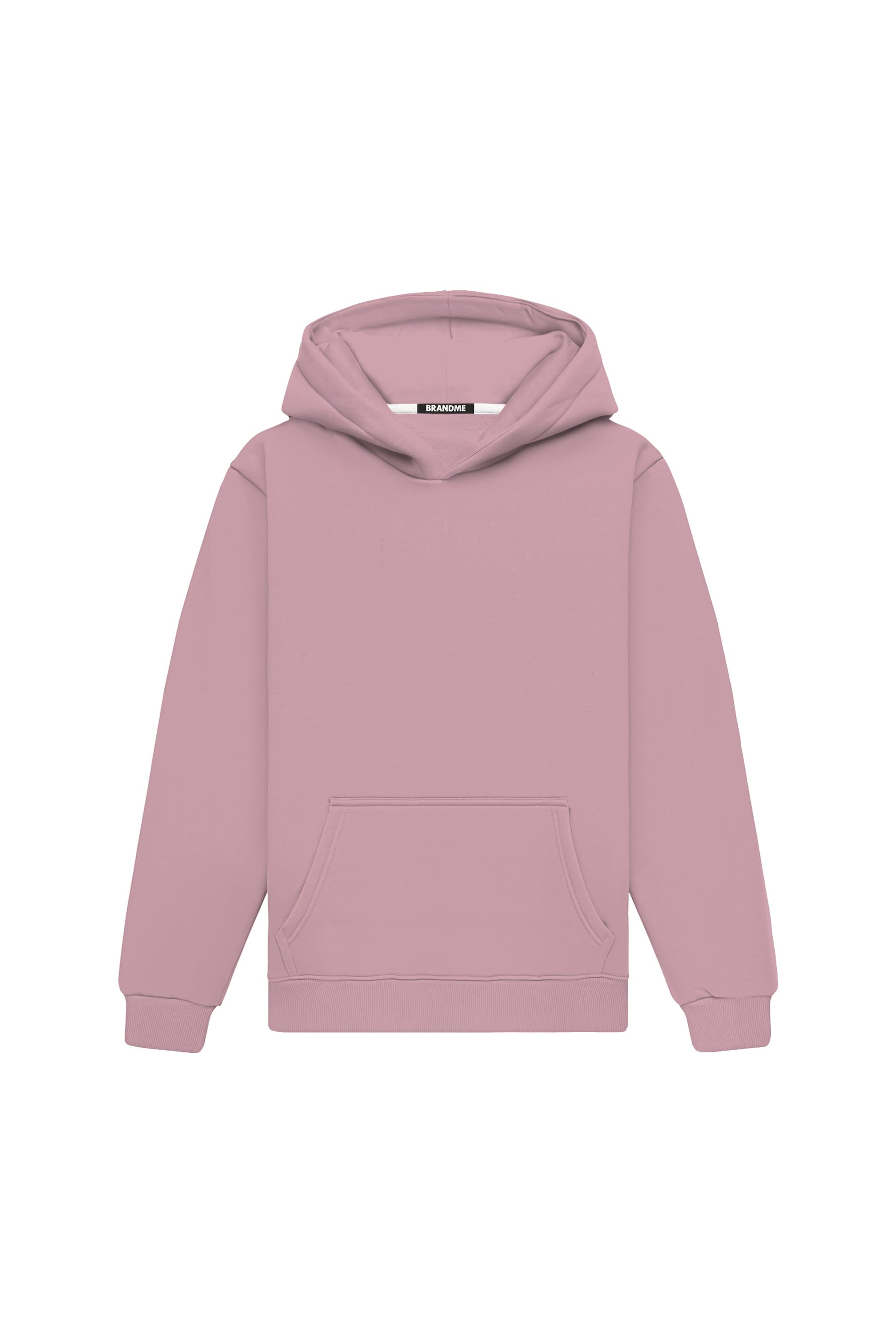 Bluza z kapturem regular LIGHT LOOP marshmallow, polska jakość, certyfikowana dzianina