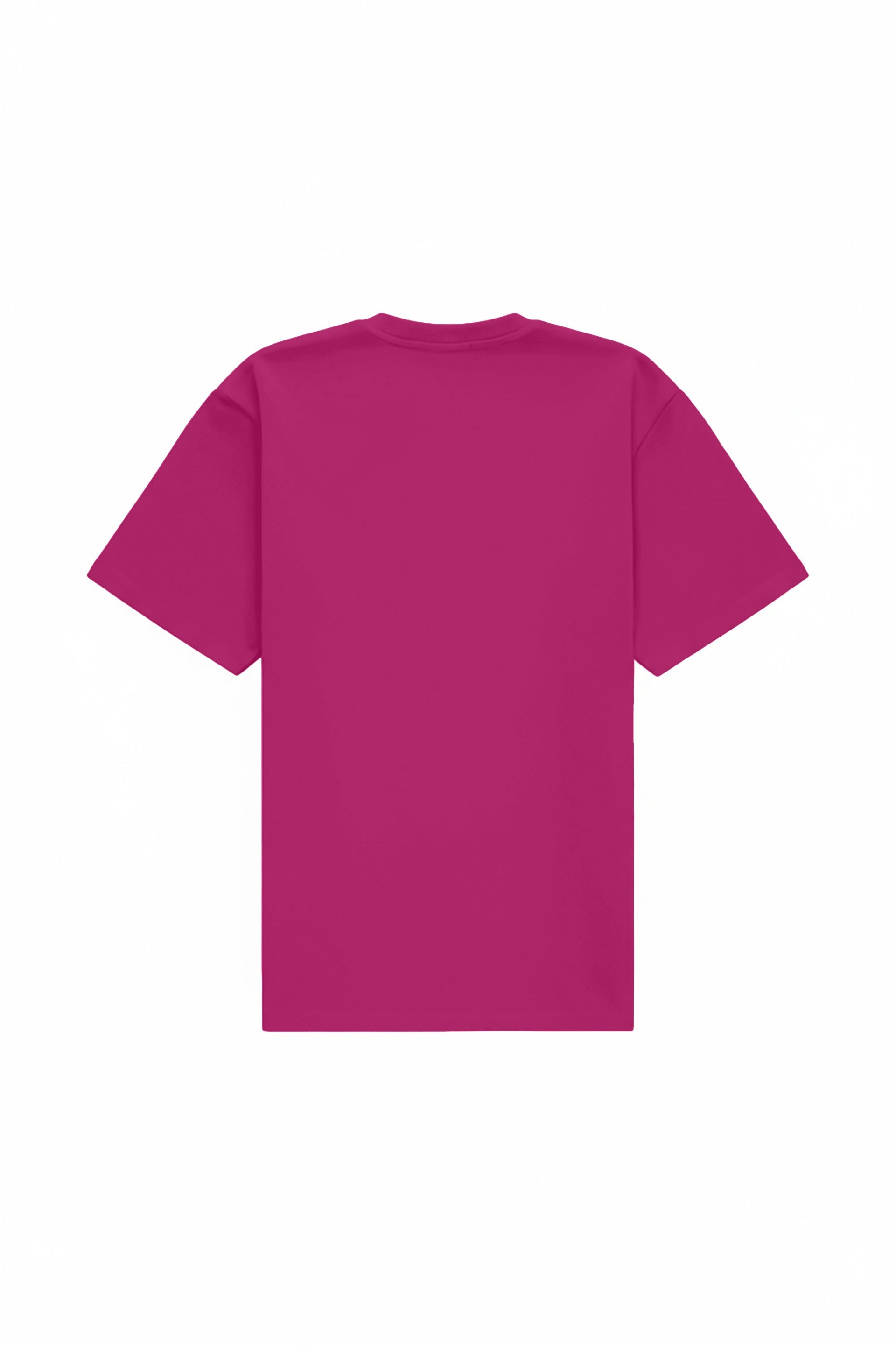 T-shirt oversize STRETCH RASPBERRY R made in Poland with certified quality fabric ideal for printing