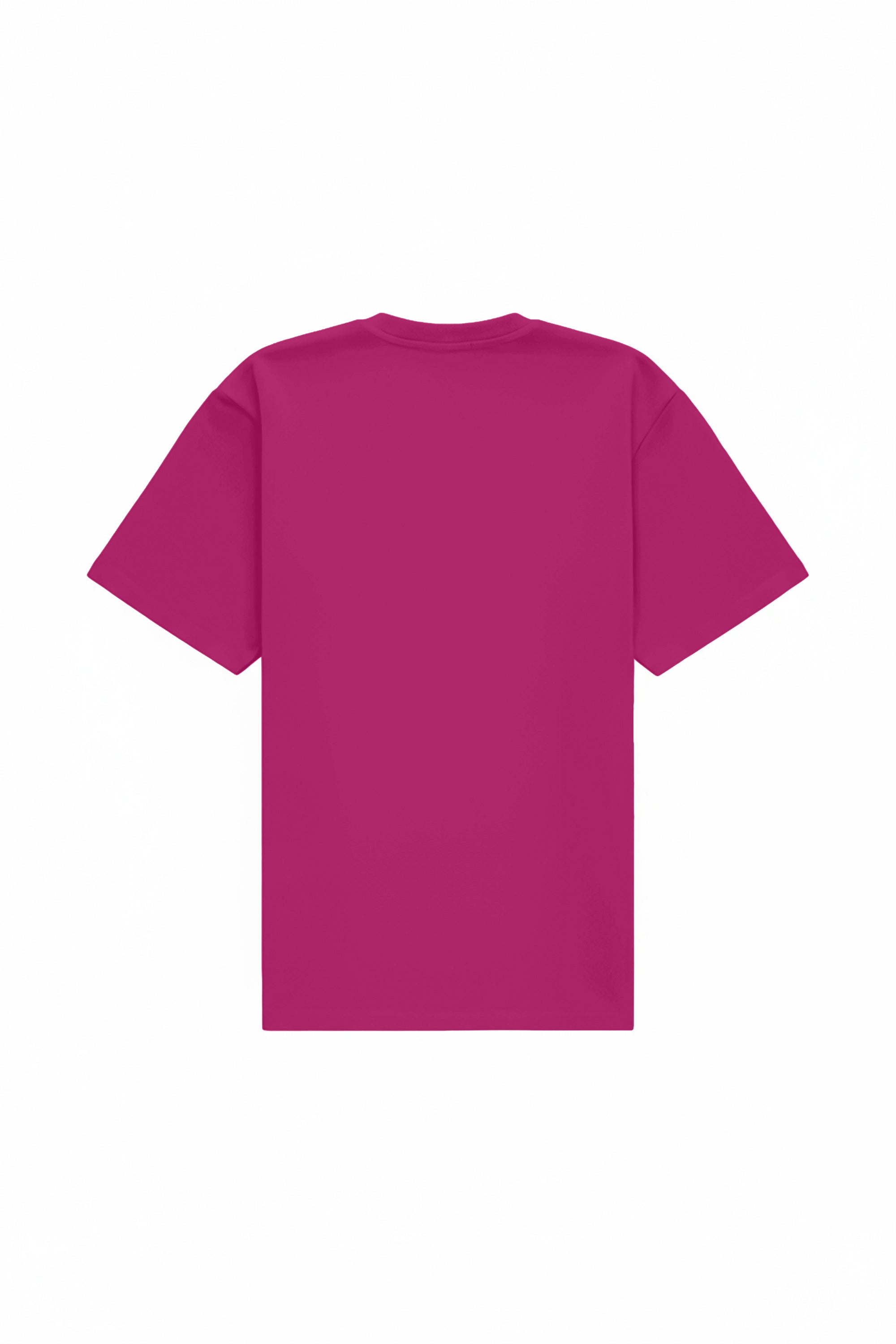 T-shirt oversize STRETCH RASPBERRY R made in Poland with certified quality fabric ideal for printing