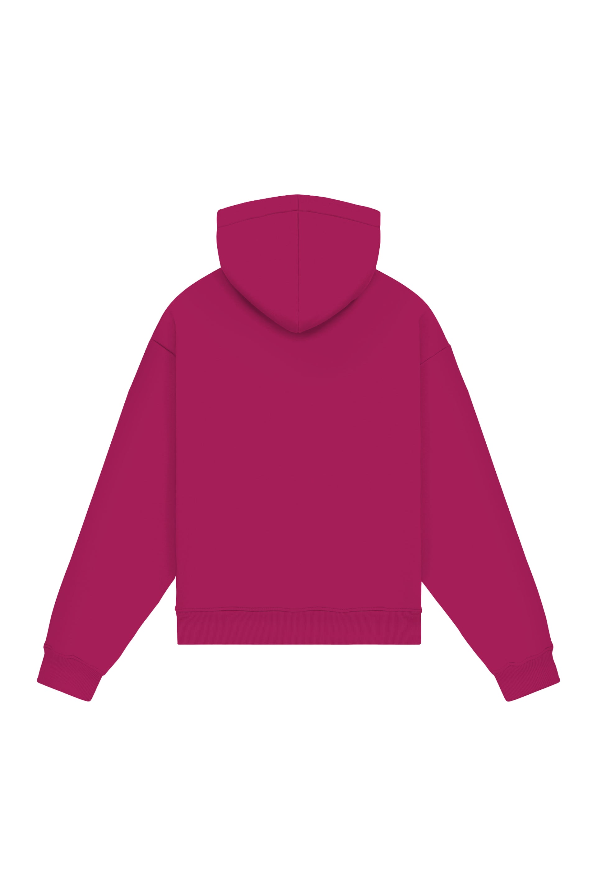 Hoodie Oversize LIGHT LOOP RASPBERRY