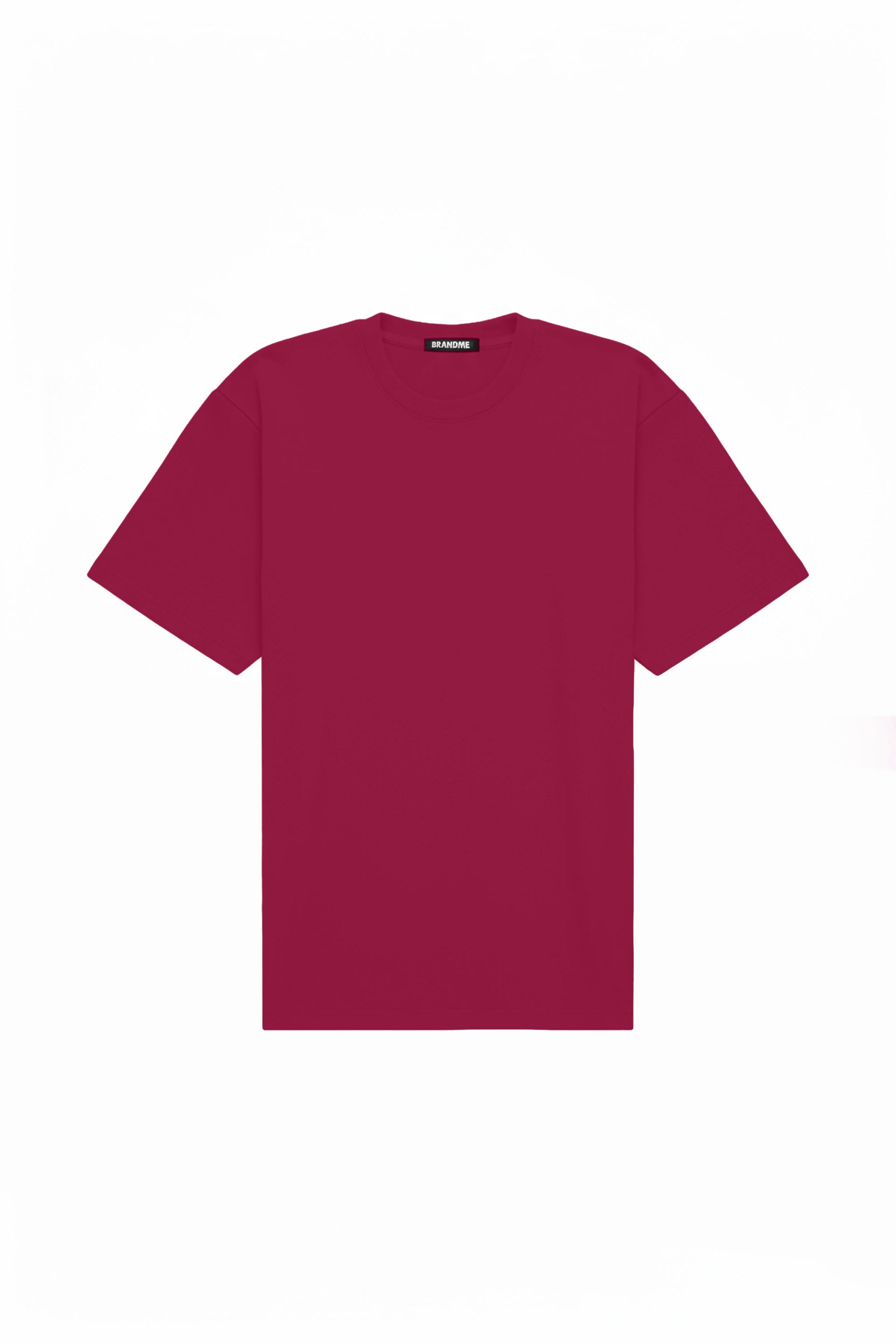 Oversize T-shirt STRETCH VIVA MAGENTA with certified fabric, ideal for printing, made in Poland