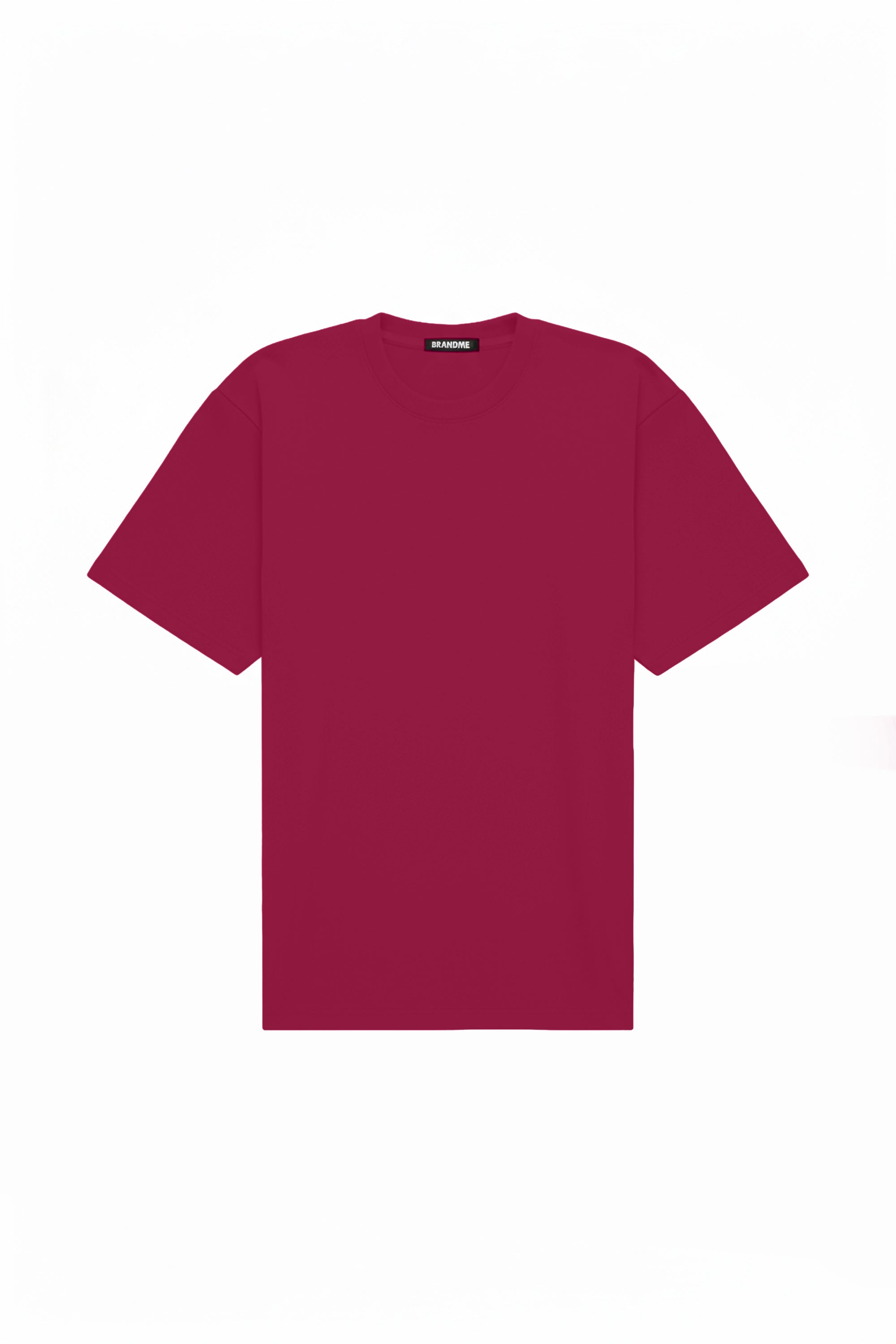 Oversize T-shirt STRETCH VIVA MAGENTA with certified fabric, ideal for printing, made in Poland