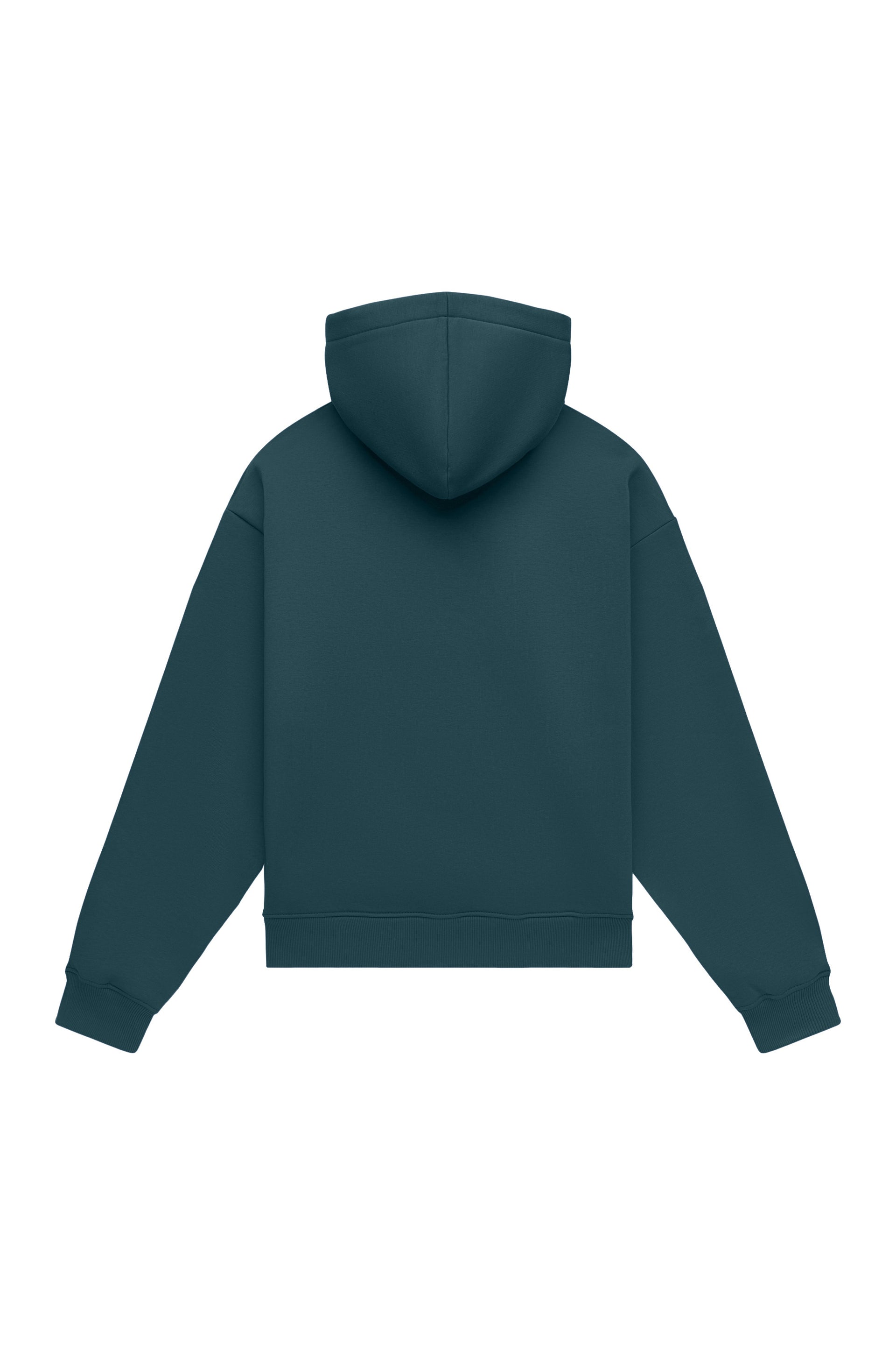 Hoodie oversize LIGHT BRUSHED PETROL