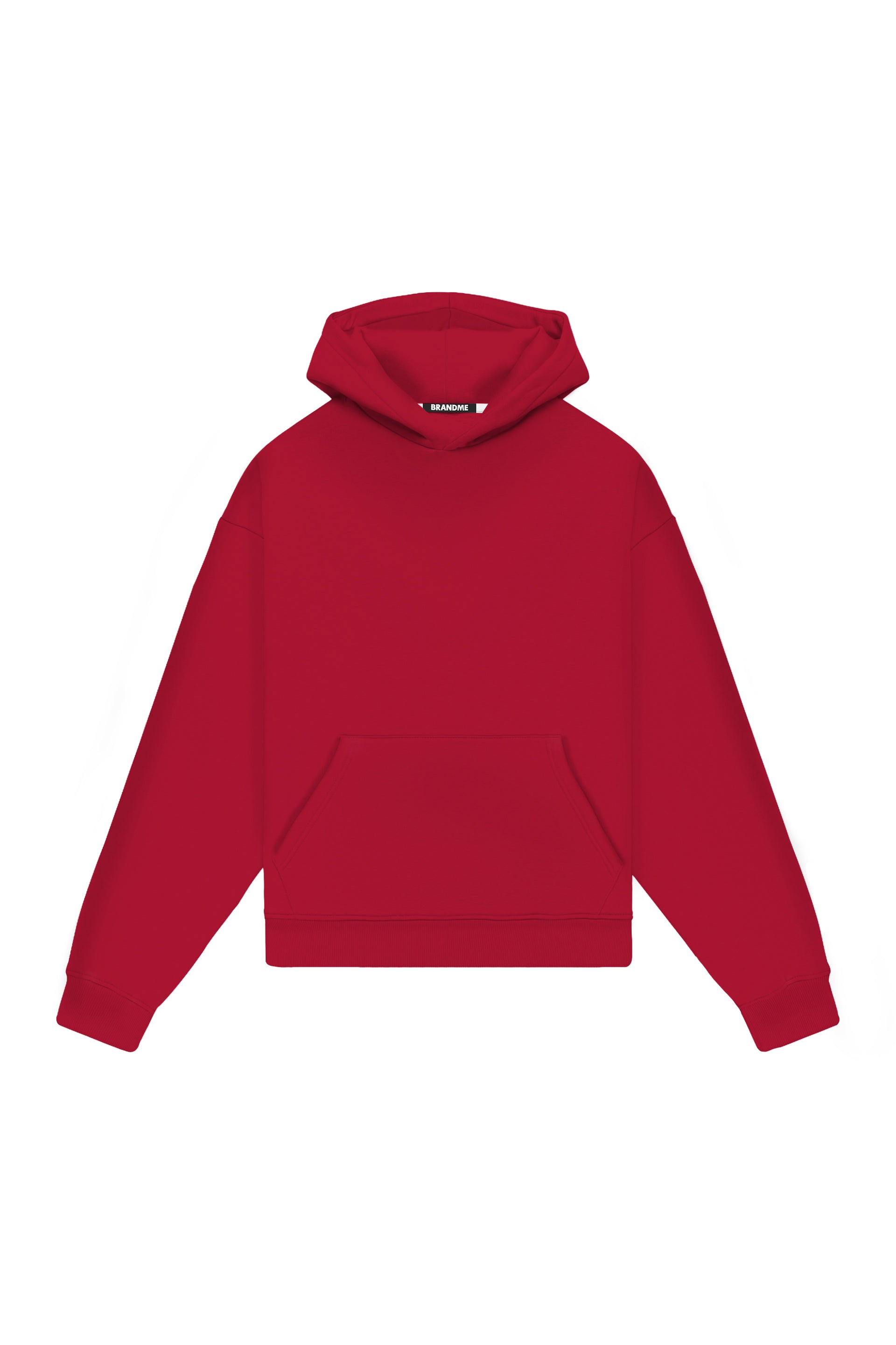 Hoodie Oversize LIGHT LOOP RED