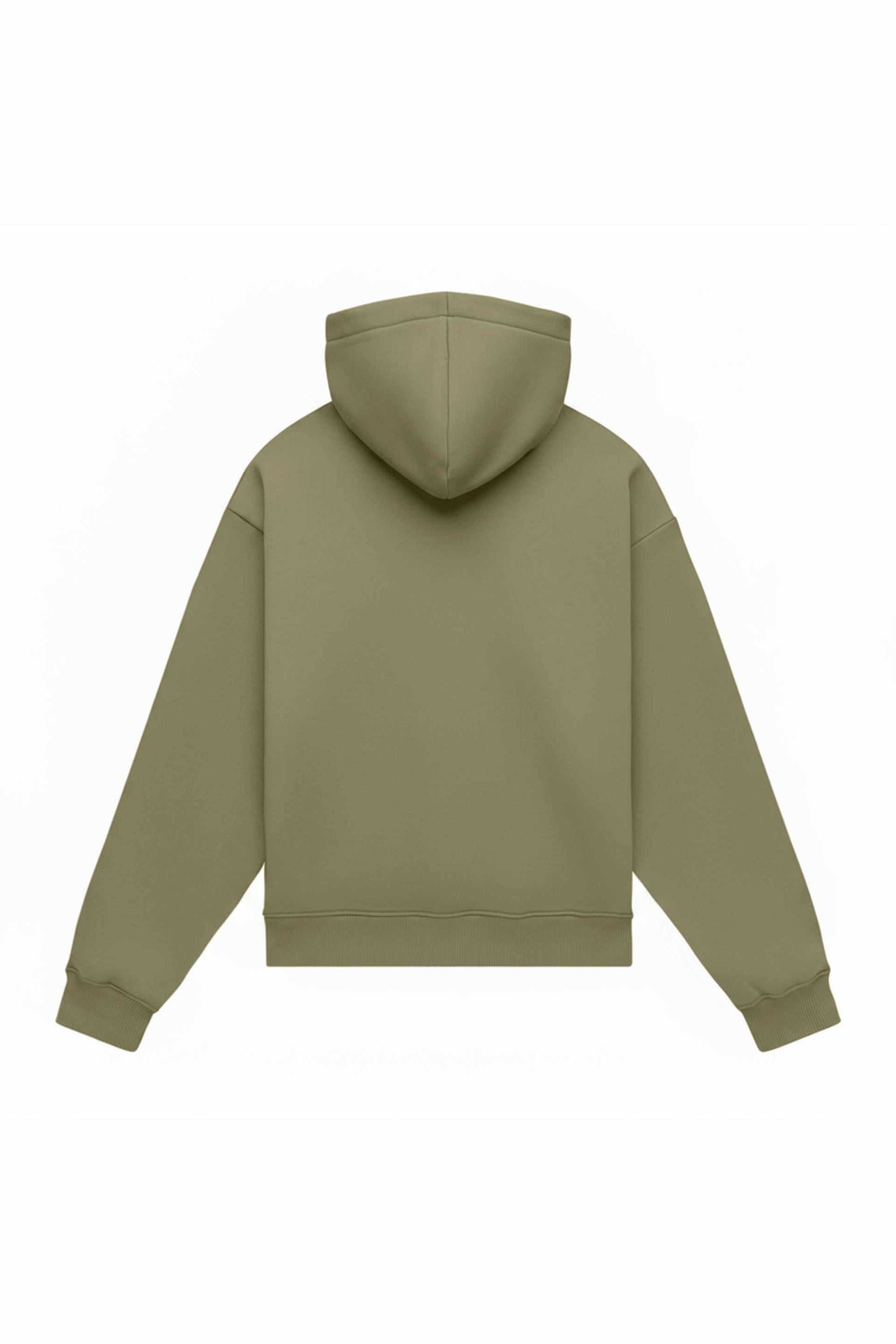 Oversize hoodie LIGHT BRUSHED SCOUT in blue with certified fabric, ideal for printing, made in Poland