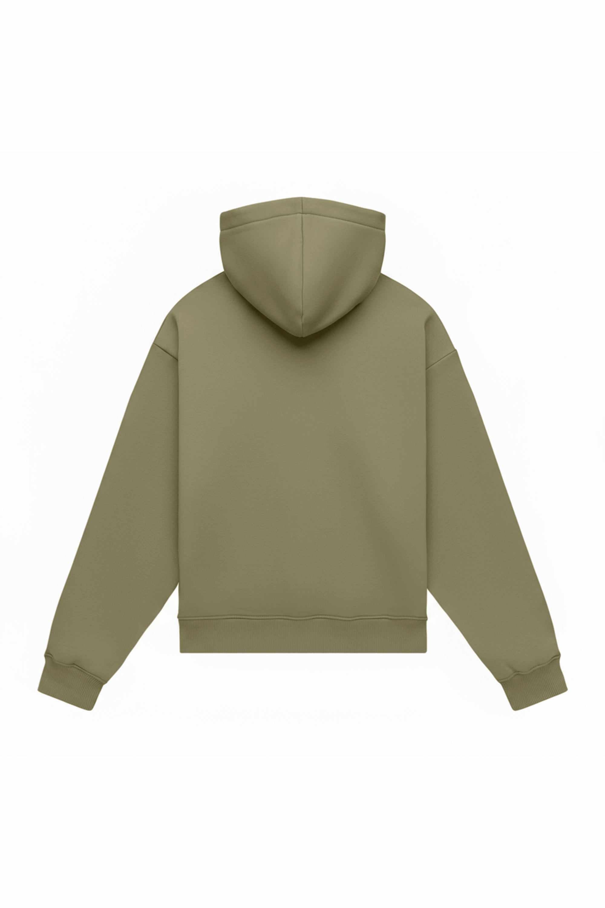 Oversize hoodie LIGHT BRUSHED SCOUT in blue with certified fabric, ideal for printing, made in Poland
