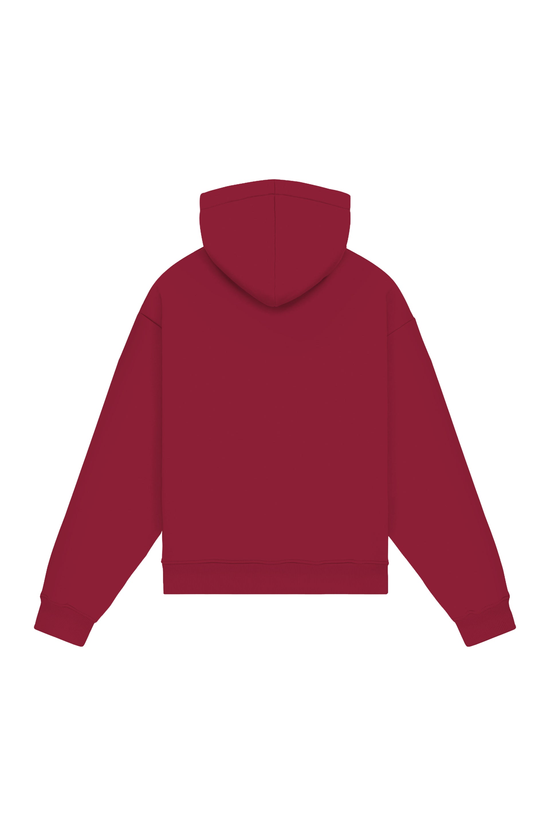 Hoodie Oversize LIGHT LOOP BORDEAUX
