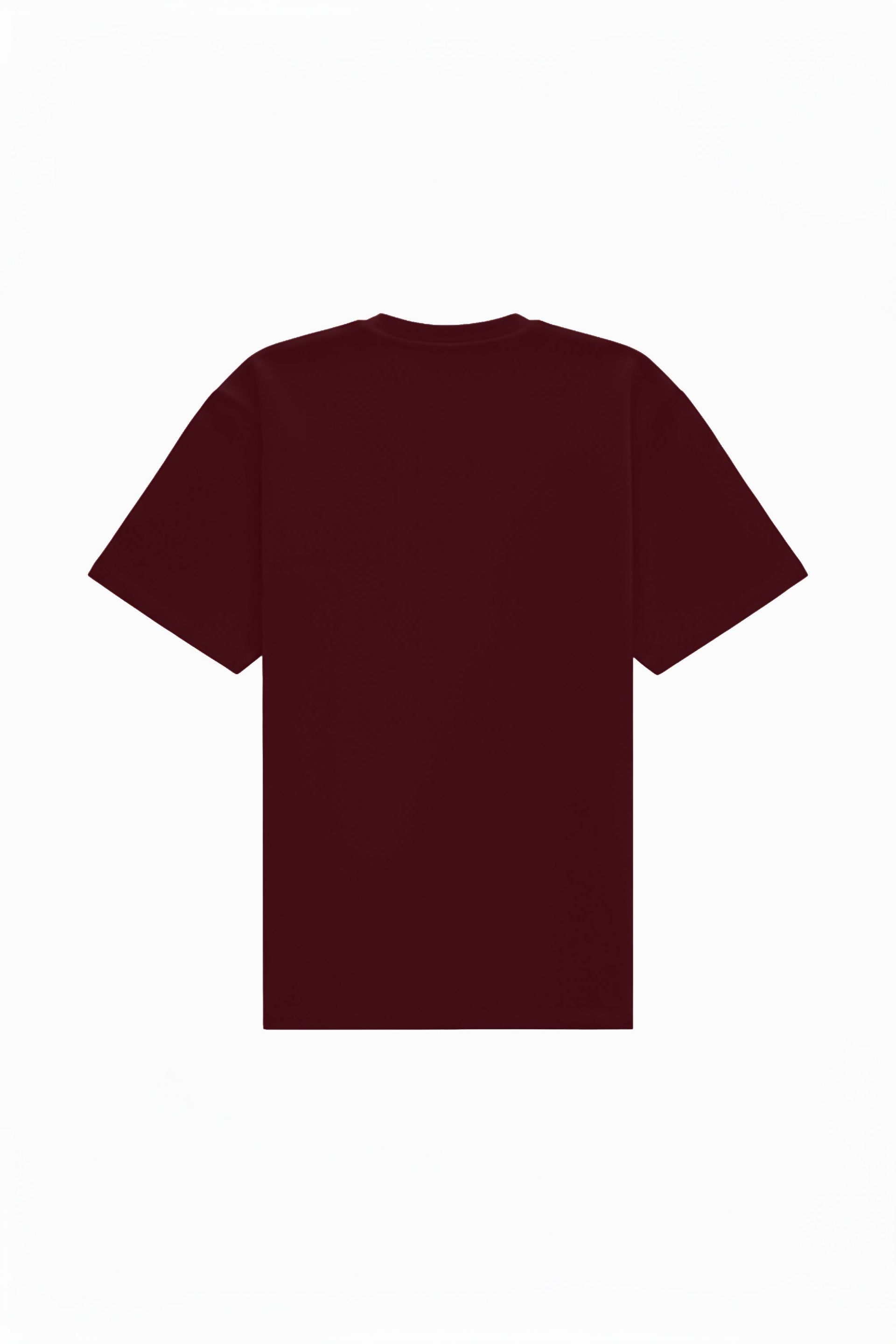 T-shirt oversize STRETCH MERLOT made in Poland with certified quality fabric ideal for printing