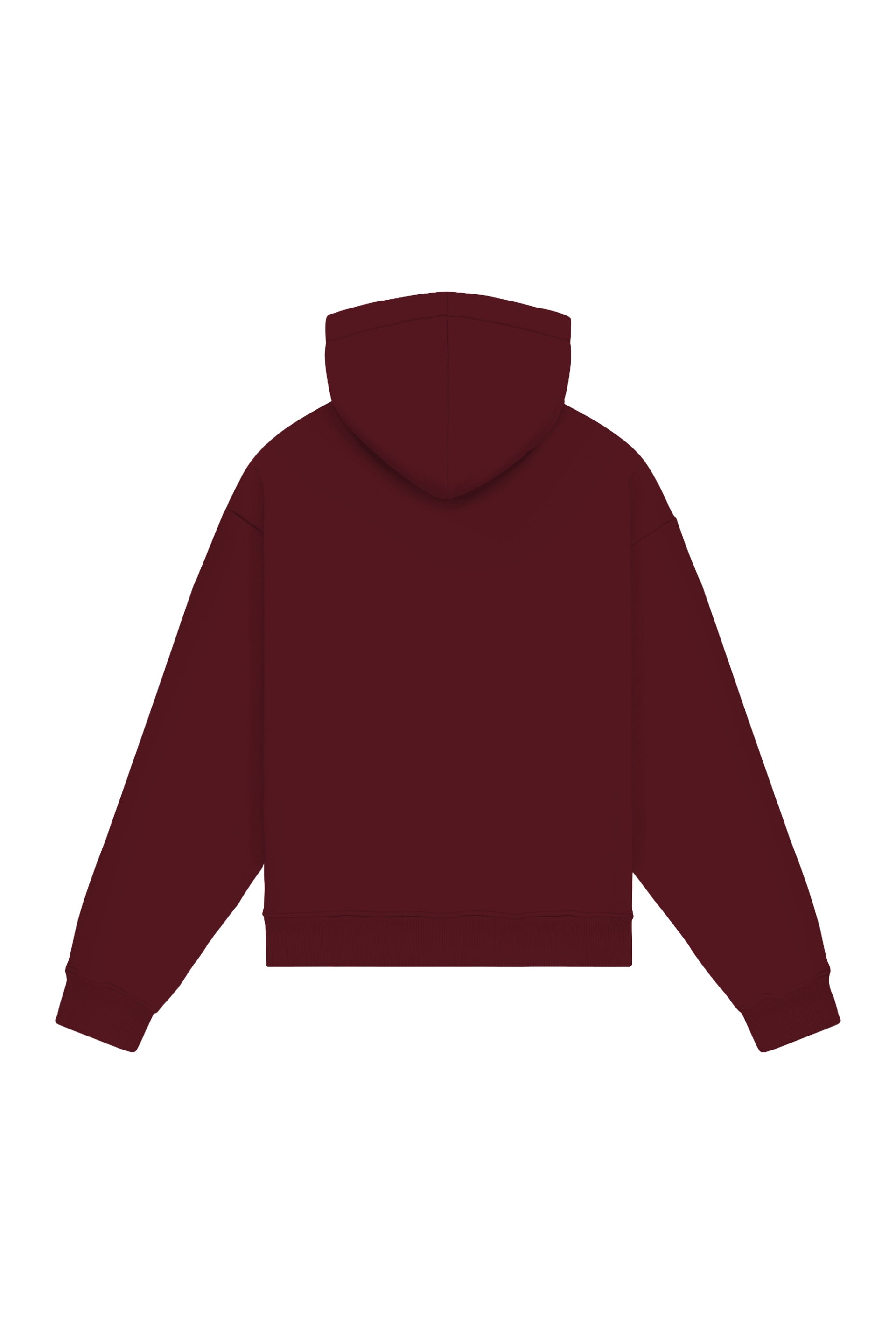 Hoodie Oversize LIGHT LOOP MERLOT