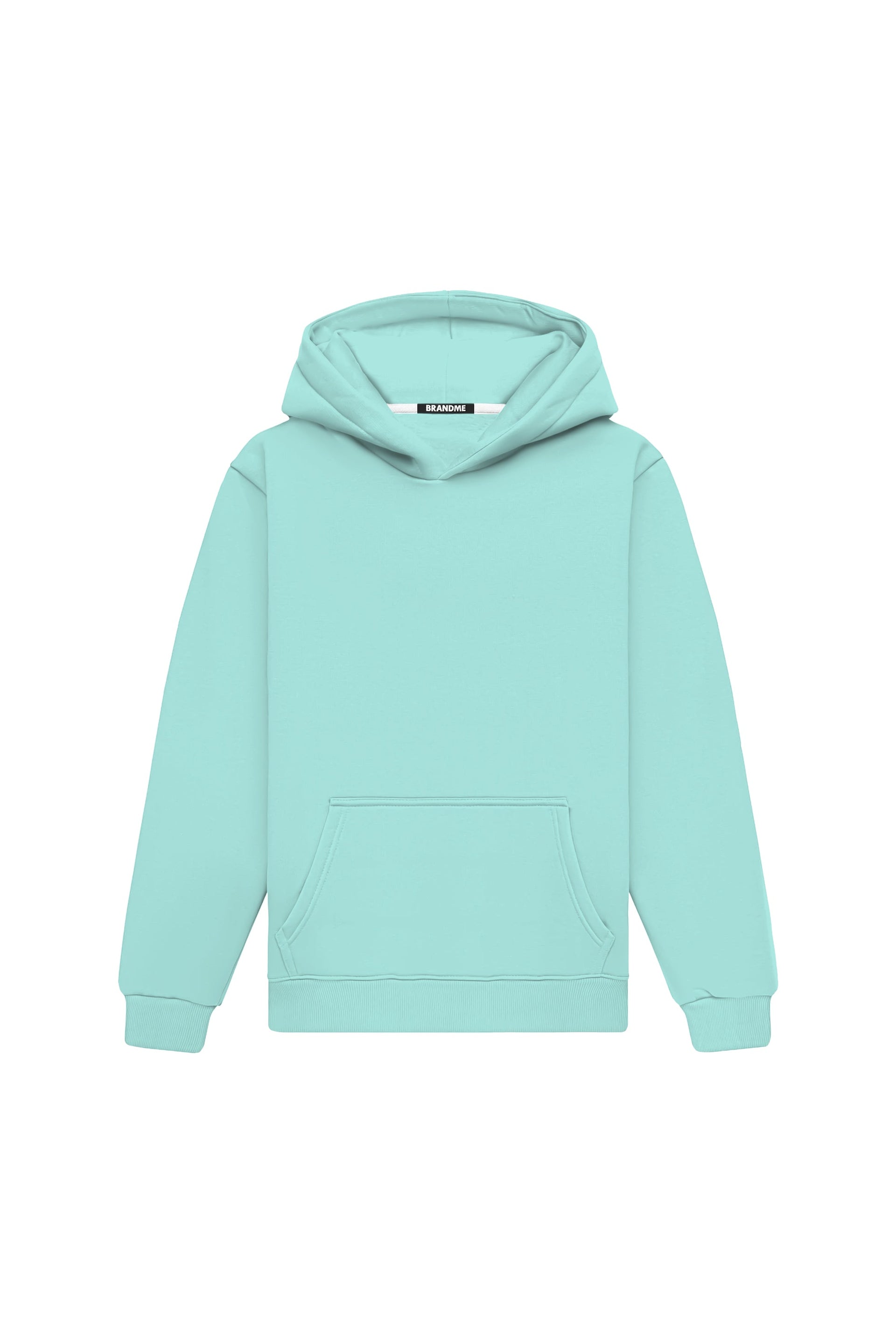 Bluza z kapturem hoodie regular light loop mint wysokiej jakości z Polski idealna pod nadruk