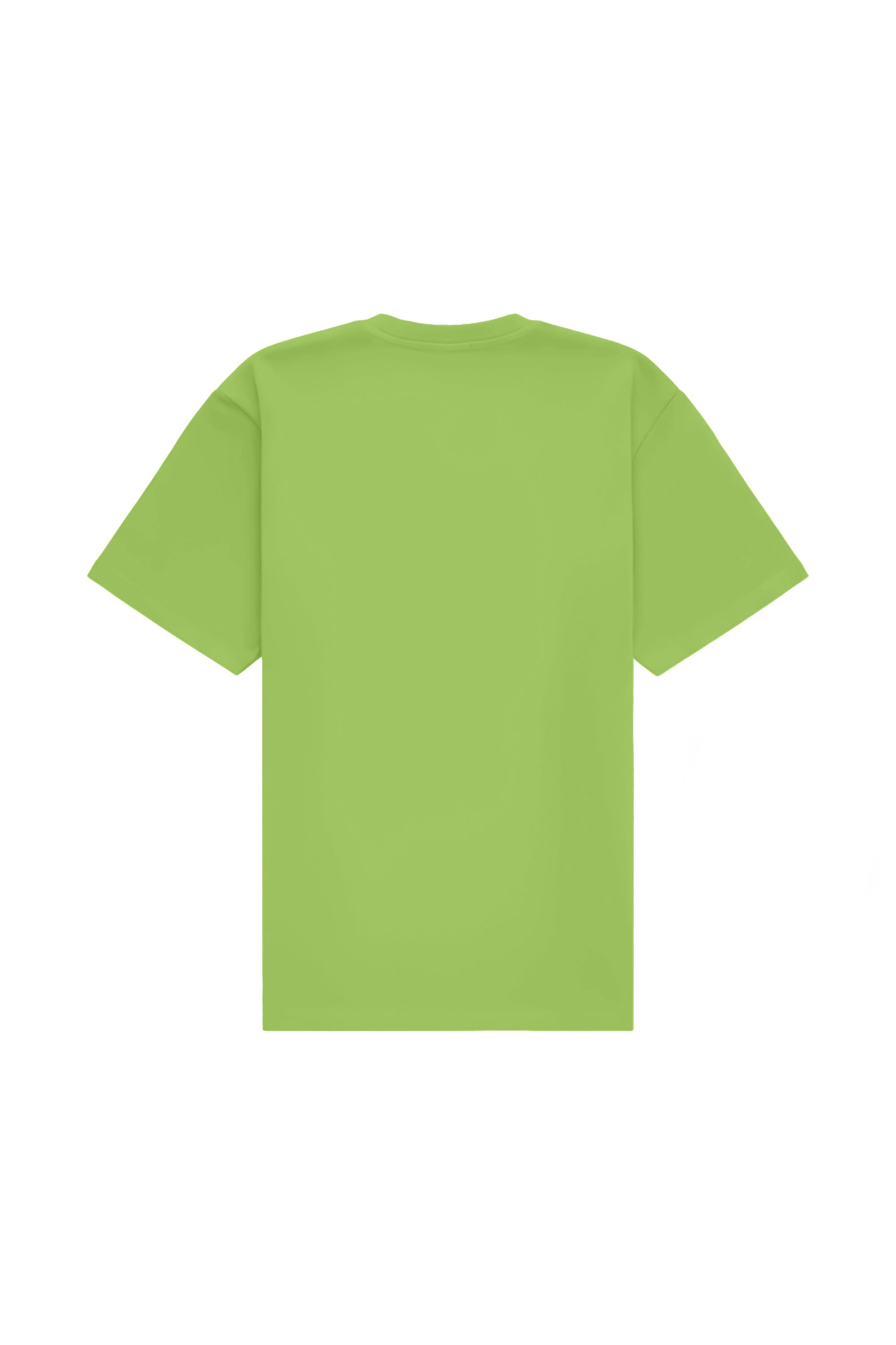 T-shirt oversize STRETCH LIME made in Poland, certified quality fabric, ideal for printing and embroidery