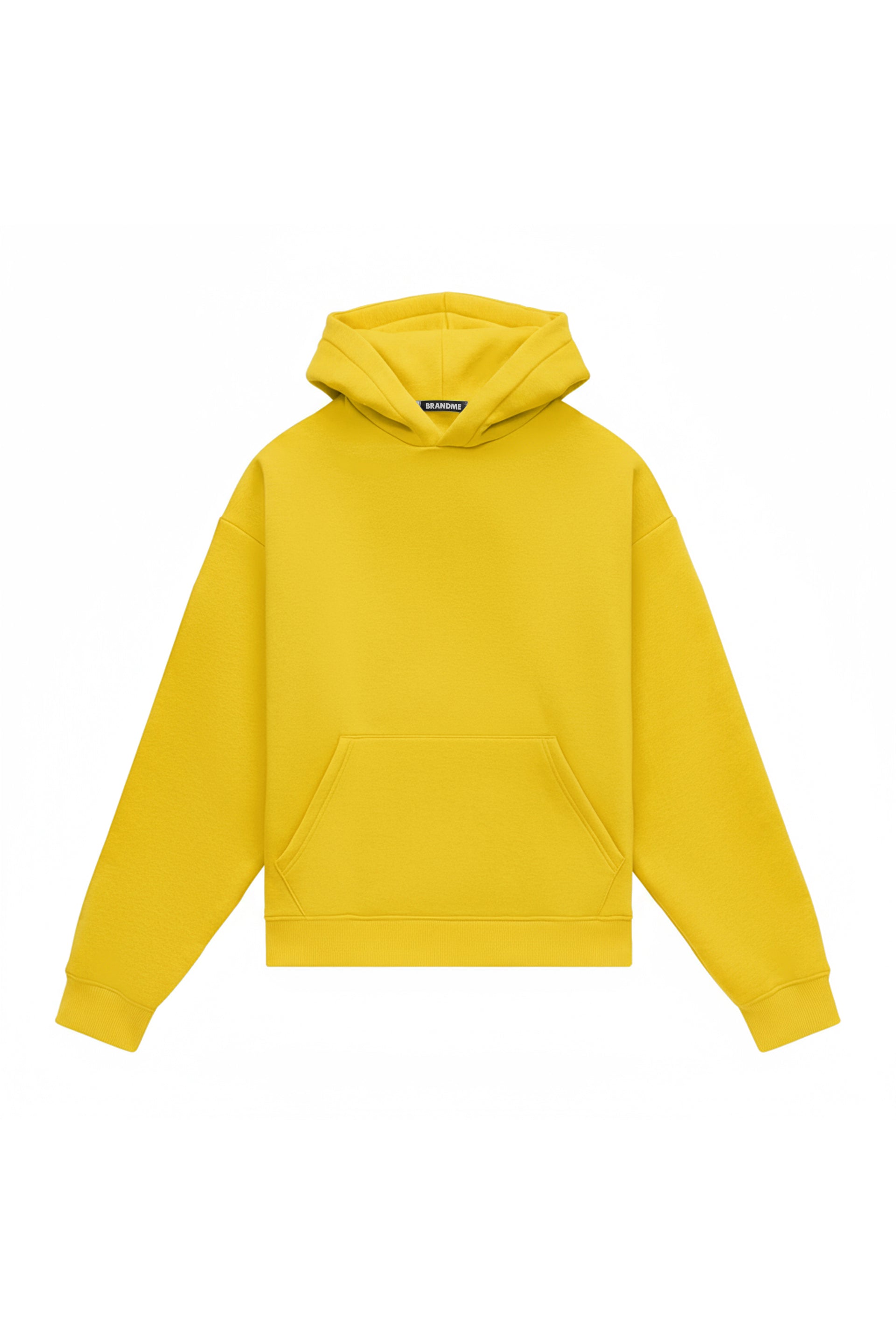 Hoodie oversize LIGHT BRUSHED YELLOW