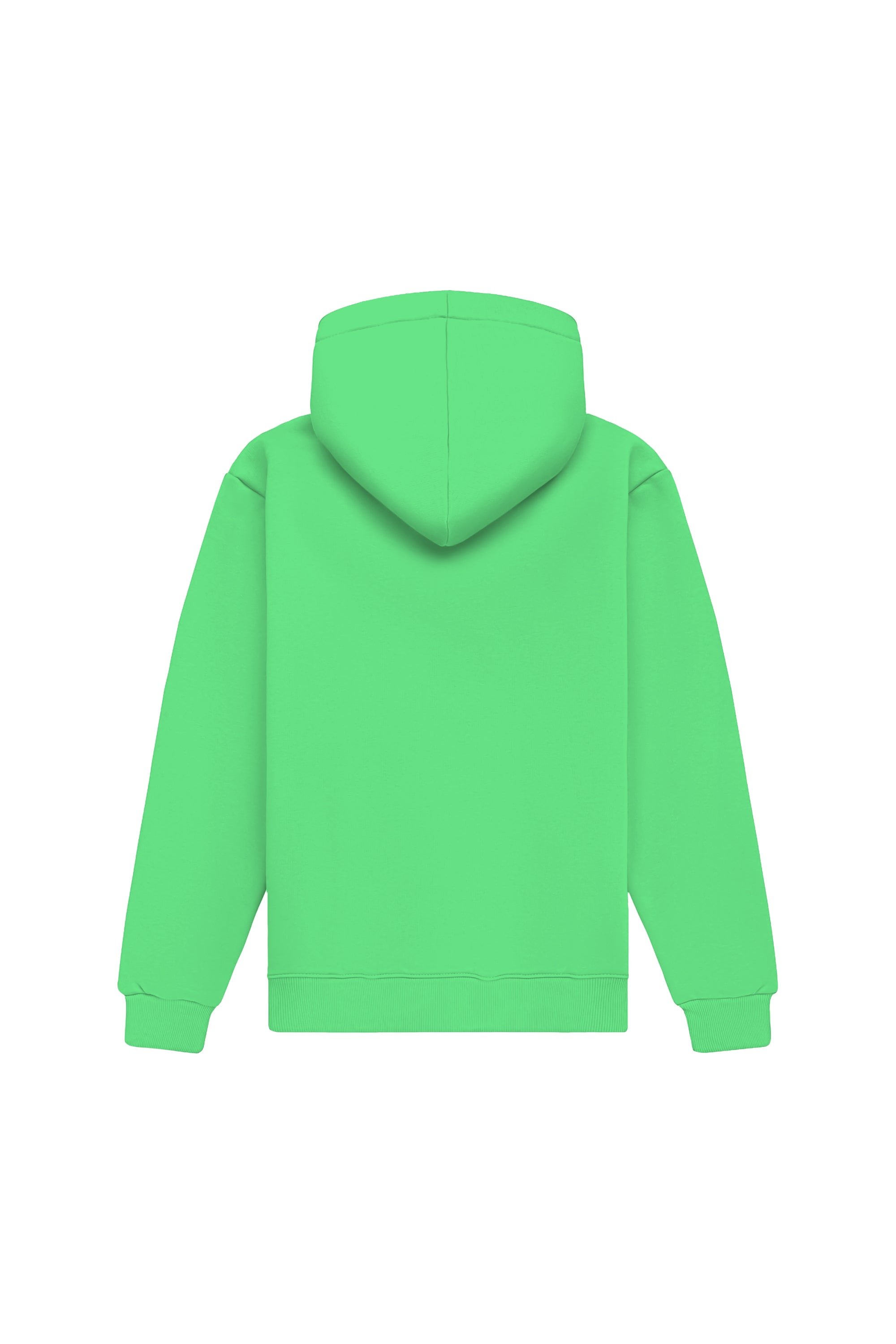 Bluza z kapturem regular LIGHT LOOP KIWI, certyfikowana polska dzianina idealna pod nadruki