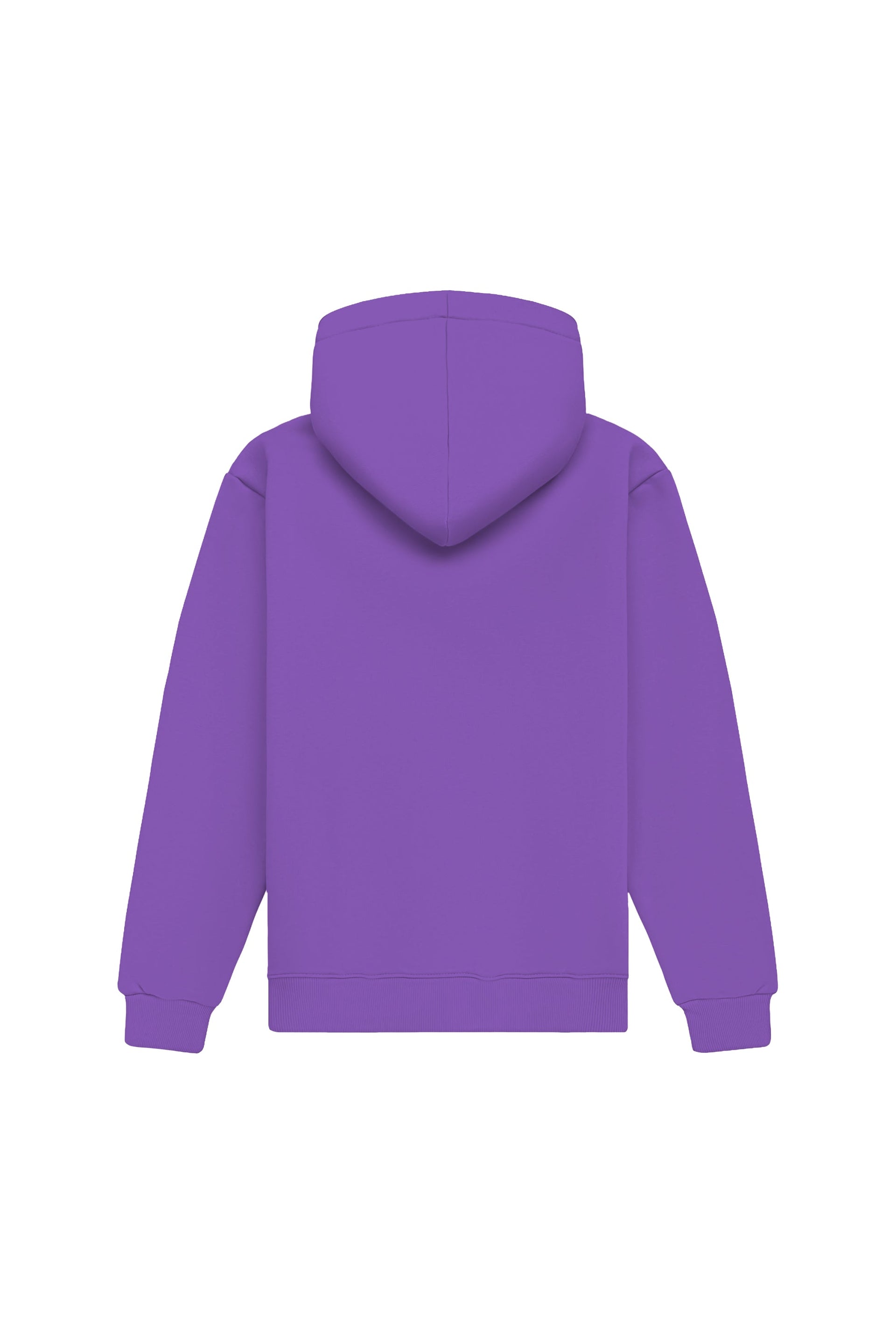 Bluza z kapturem regular light loop violet made in Poland with certified fabric ideal for printing