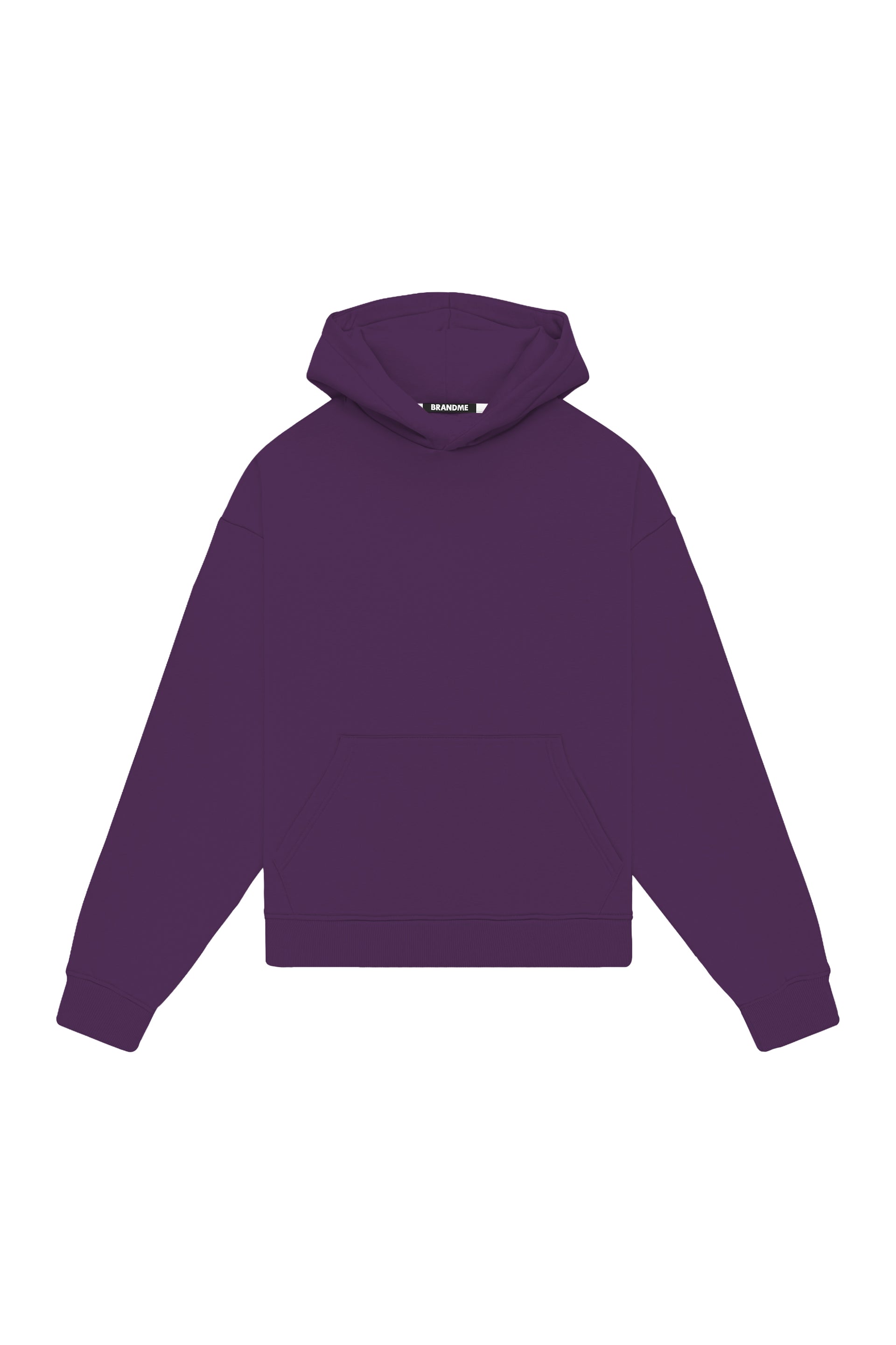 Hoodie Oversize LIGHT LOOP DARK PURPLE