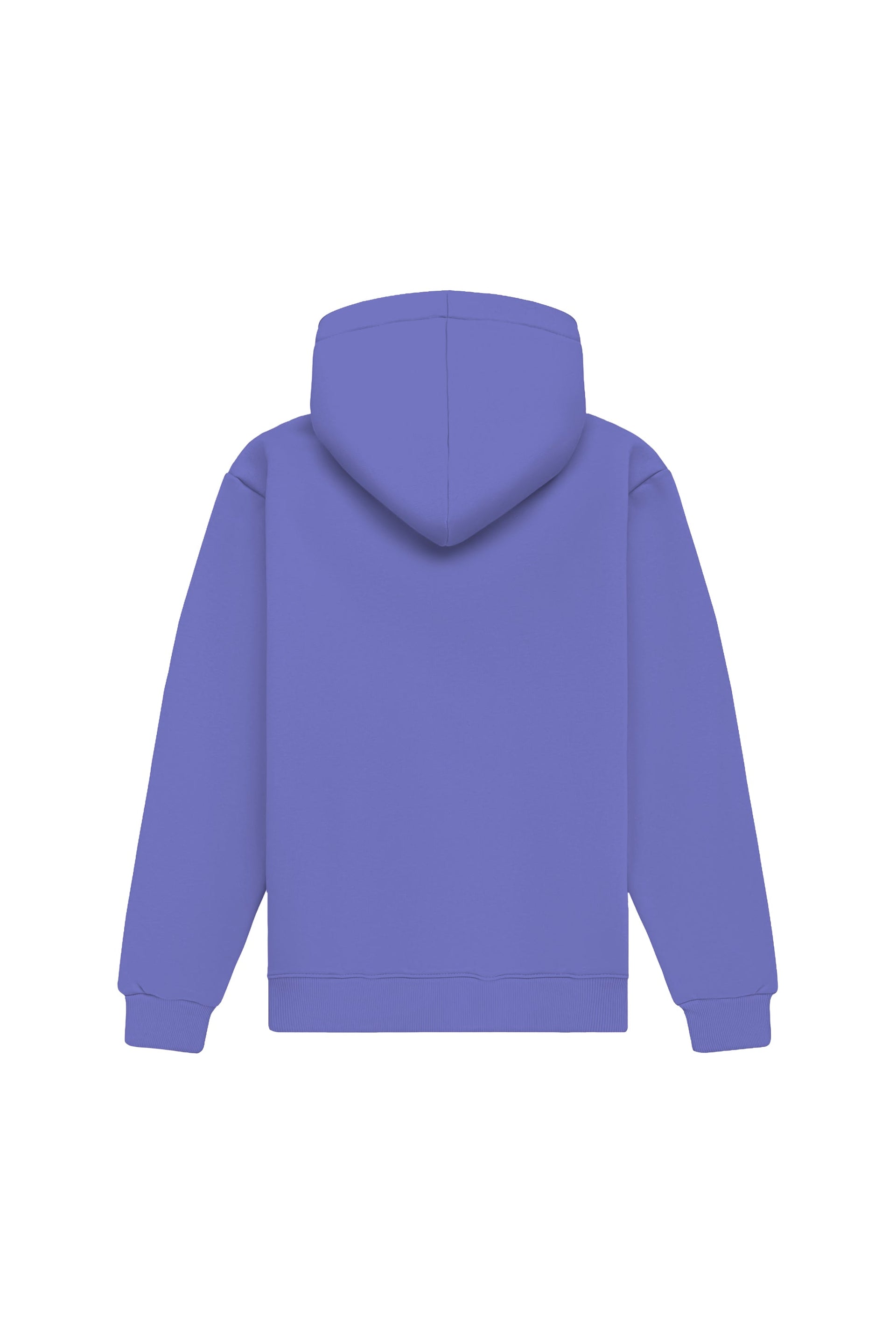 Bluza z kapturem regular fit w kolorze VERY PERI, polska jakość i certyfikowana dzianina, idealna pod nadruk