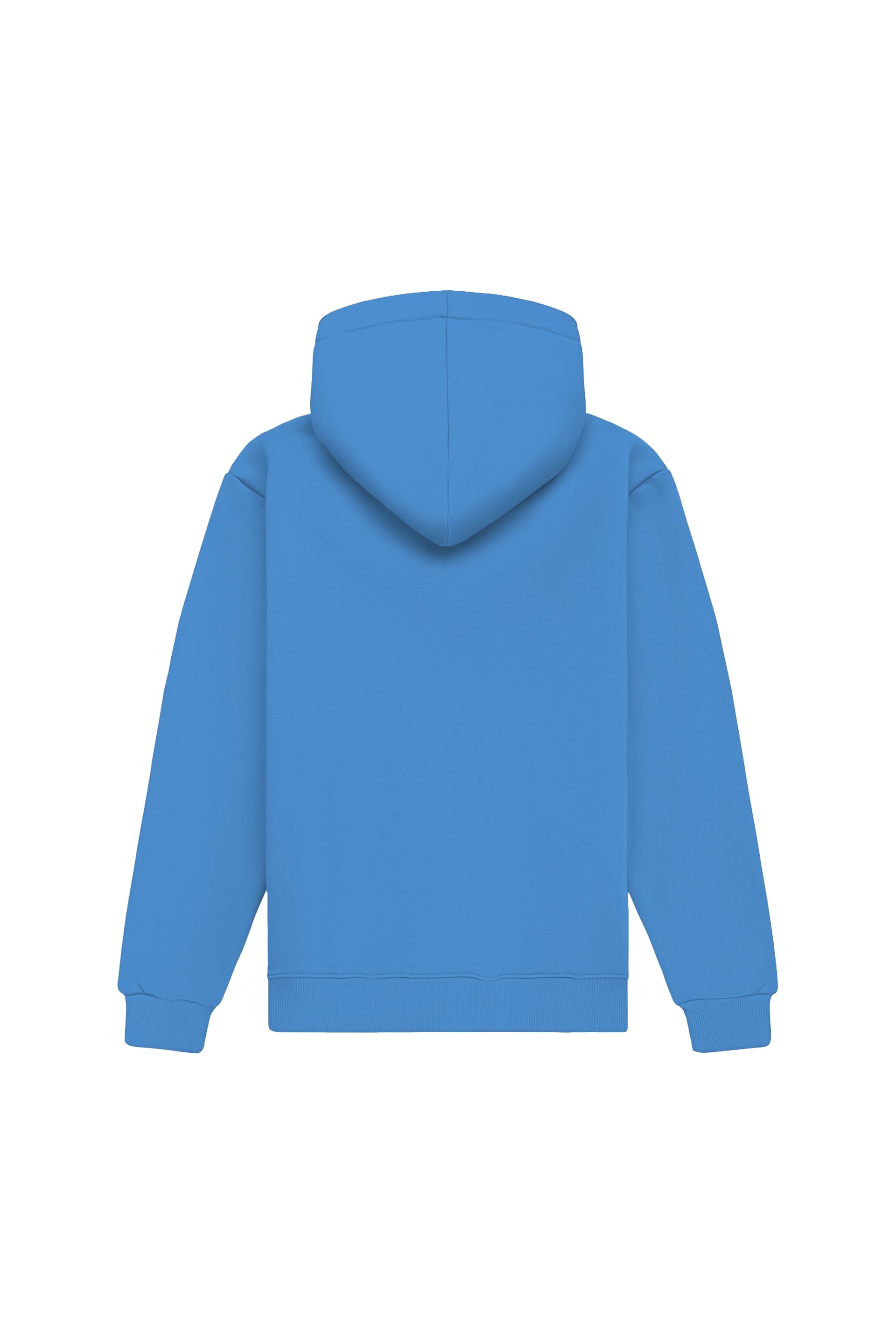 Bluza z kapturem Hoodie Regular LIGHT LOOP MARINA w kolorze niebieskim, wyprodukowana w Polsce, idealna pod nadruki i haft komputerowy