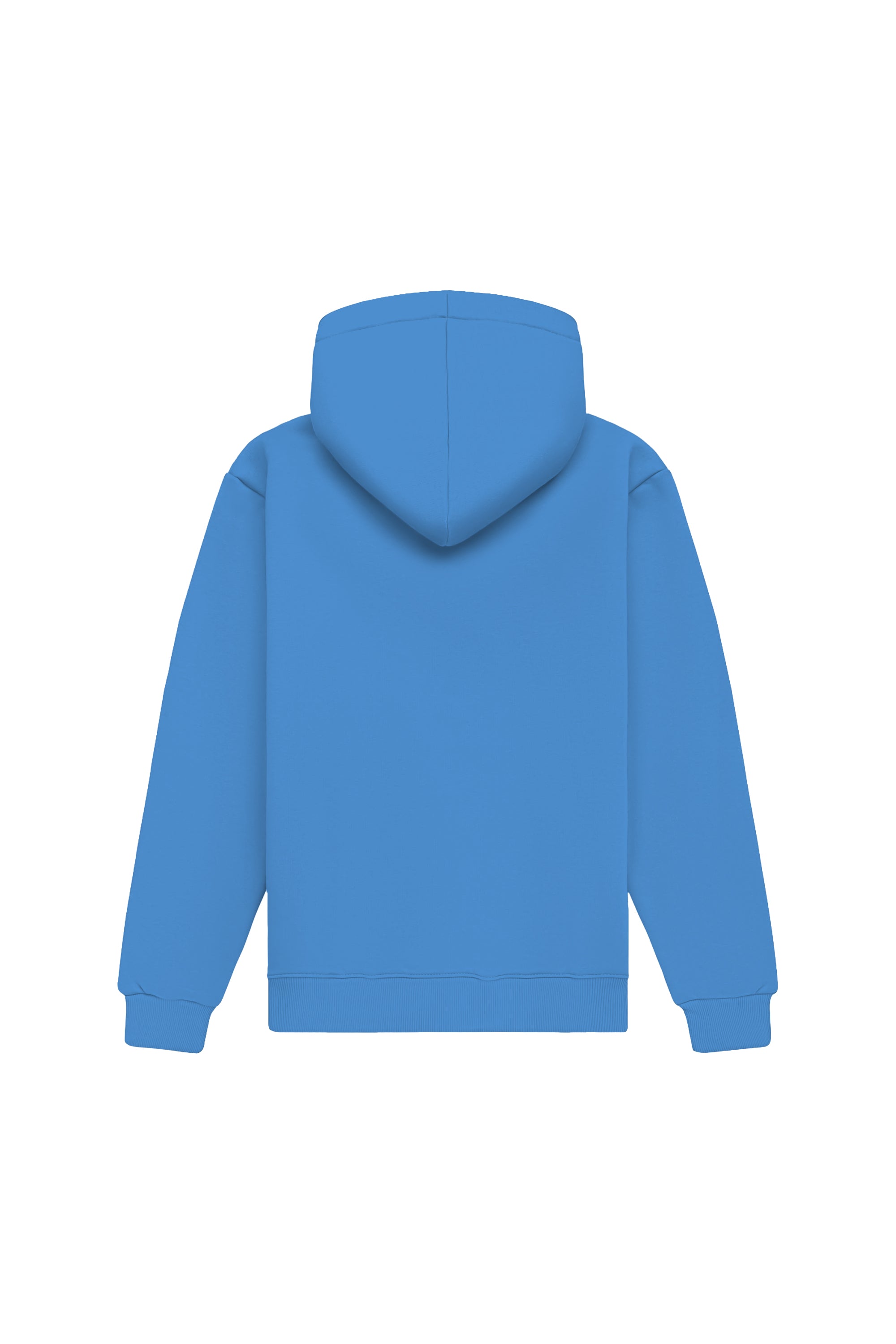 Bluza z kapturem Hoodie Regular LIGHT LOOP MARINA w kolorze niebieskim, wyprodukowana w Polsce, idealna pod nadruki i haft komputerowy