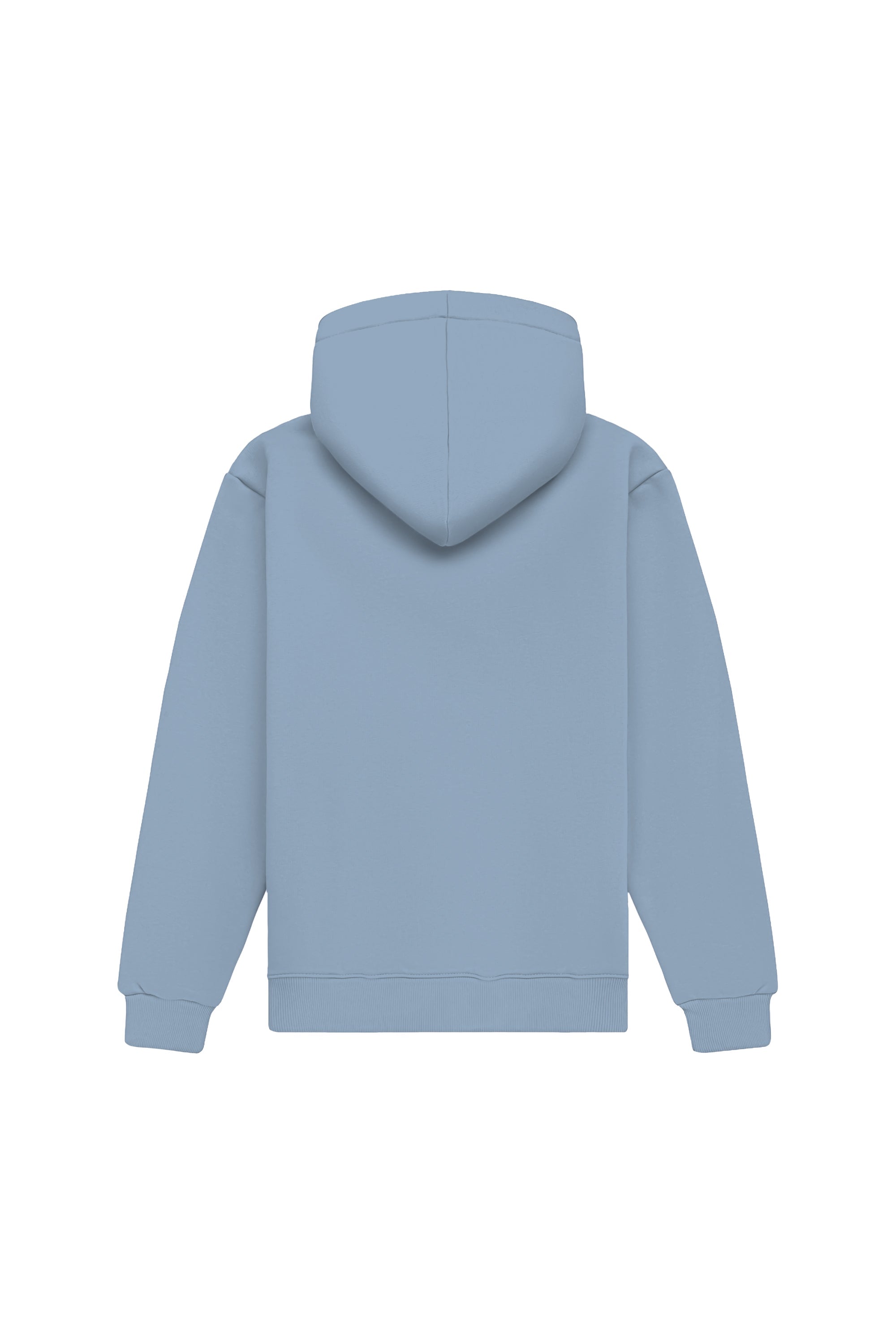 Regular fit light grey hoodie Bluza z kapturem made in Poland with certified fabric ideal for printing