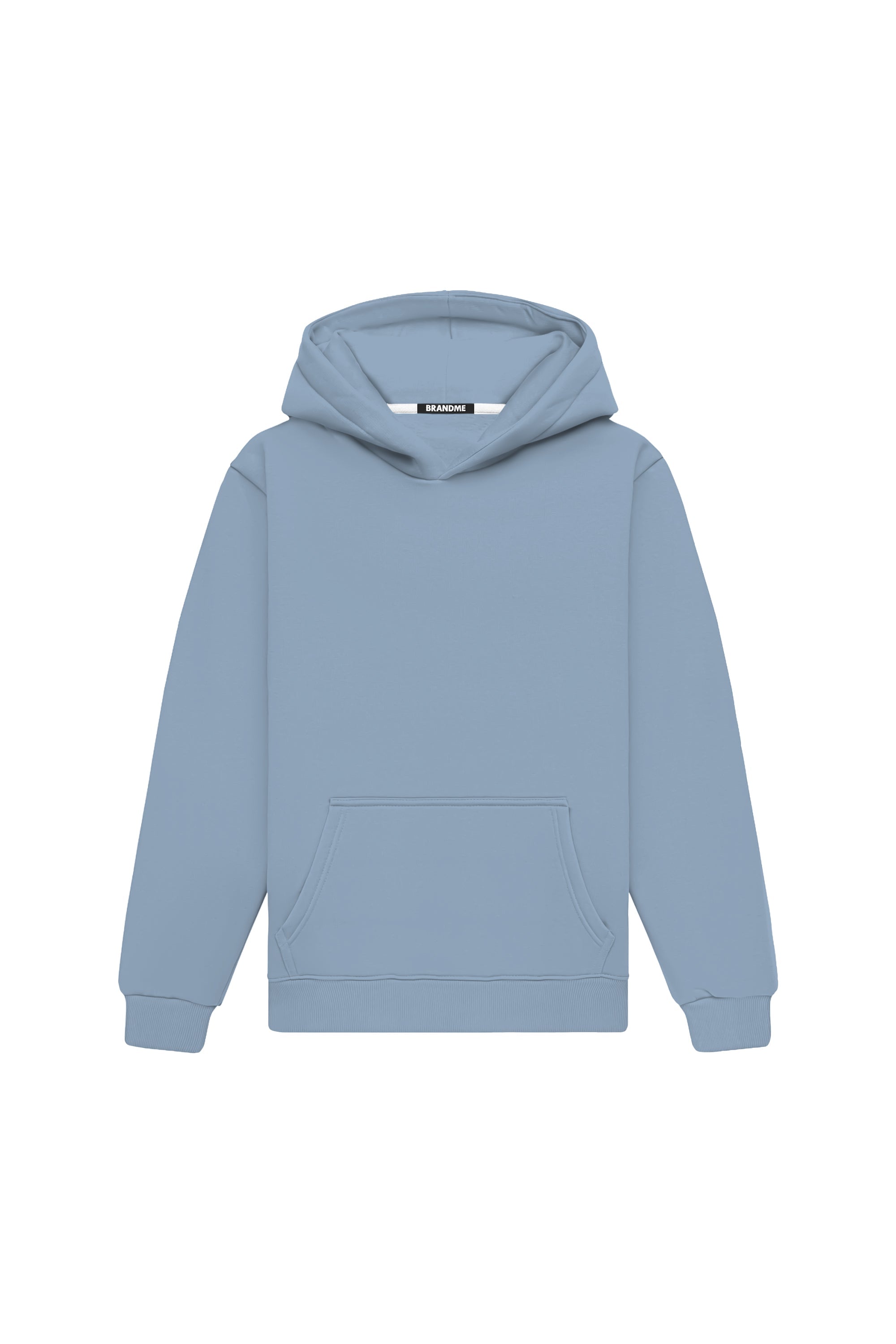 Bluza z kapturem regular light loop Paloma, polska dzianina jakościowa, idealna pod nadruk