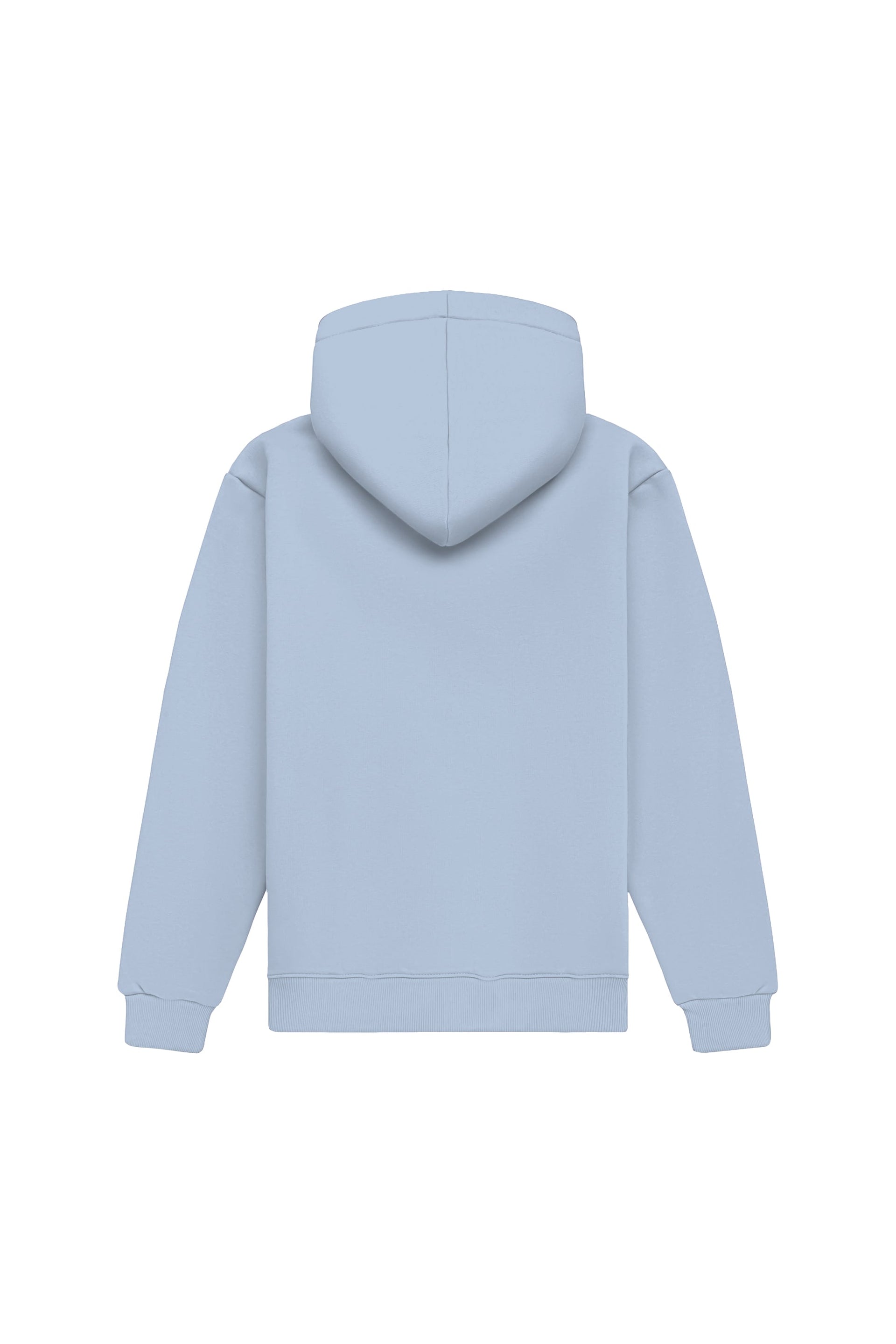 Bluza z kapturem regular w kolorze jasnoniebieskim Light Loop Airy Blue, polska jakość, certyfikowana dzianina, idealna pod nadruk
