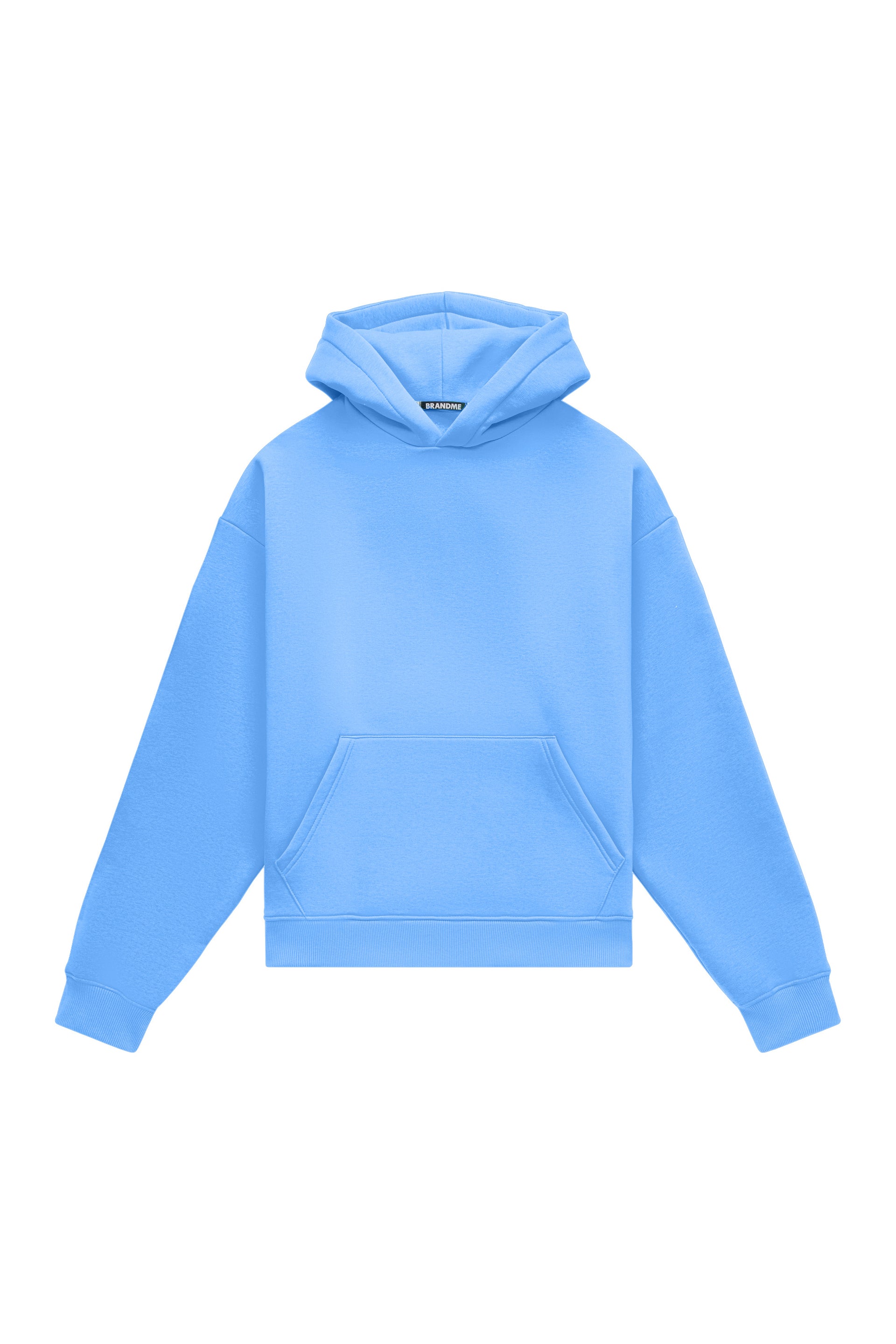 Hoodie oversize LIGHT BRUSHED BLUE