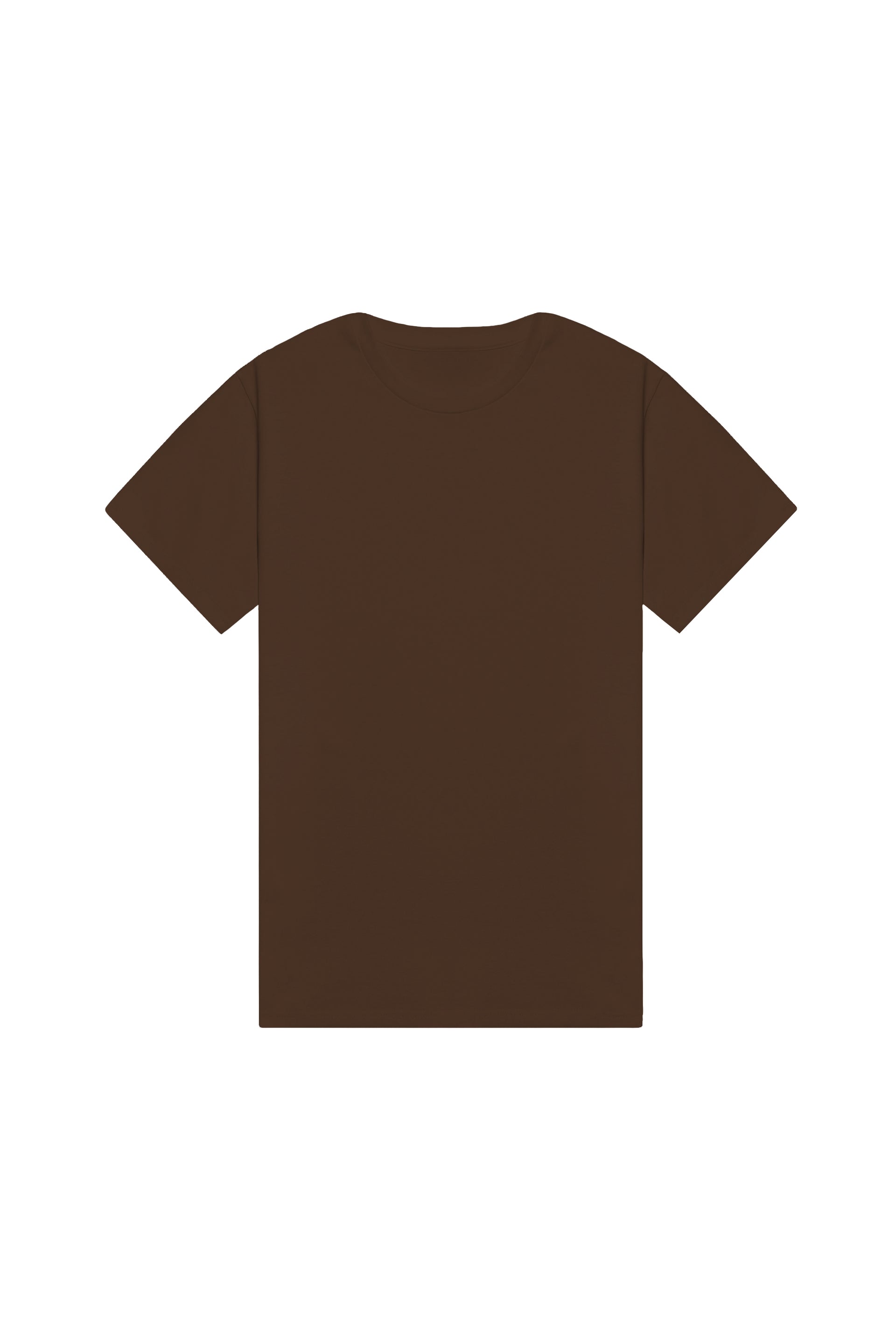 T-shirt regular STRETCH BROWN